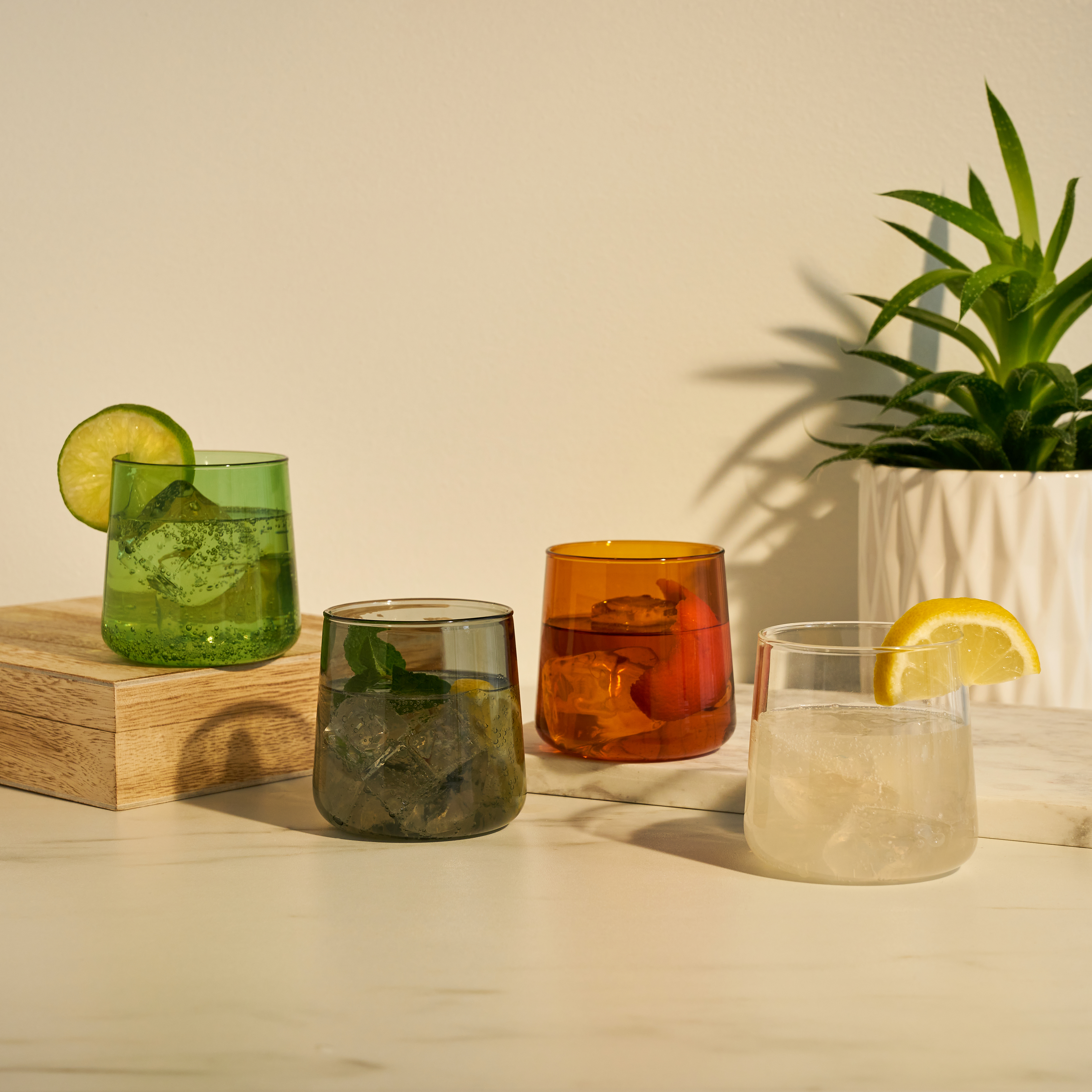 Viski® Aurora Cocktail Tumbler Set 4