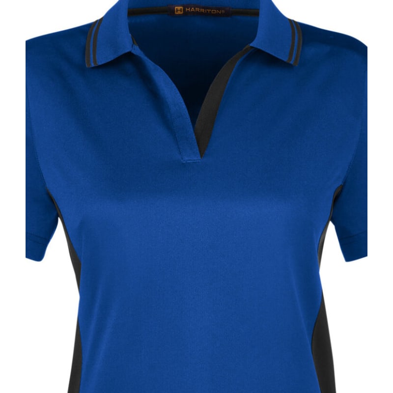 Harriton Ladies' Flash Snag Protection Plus IL Colorblock Polo 24