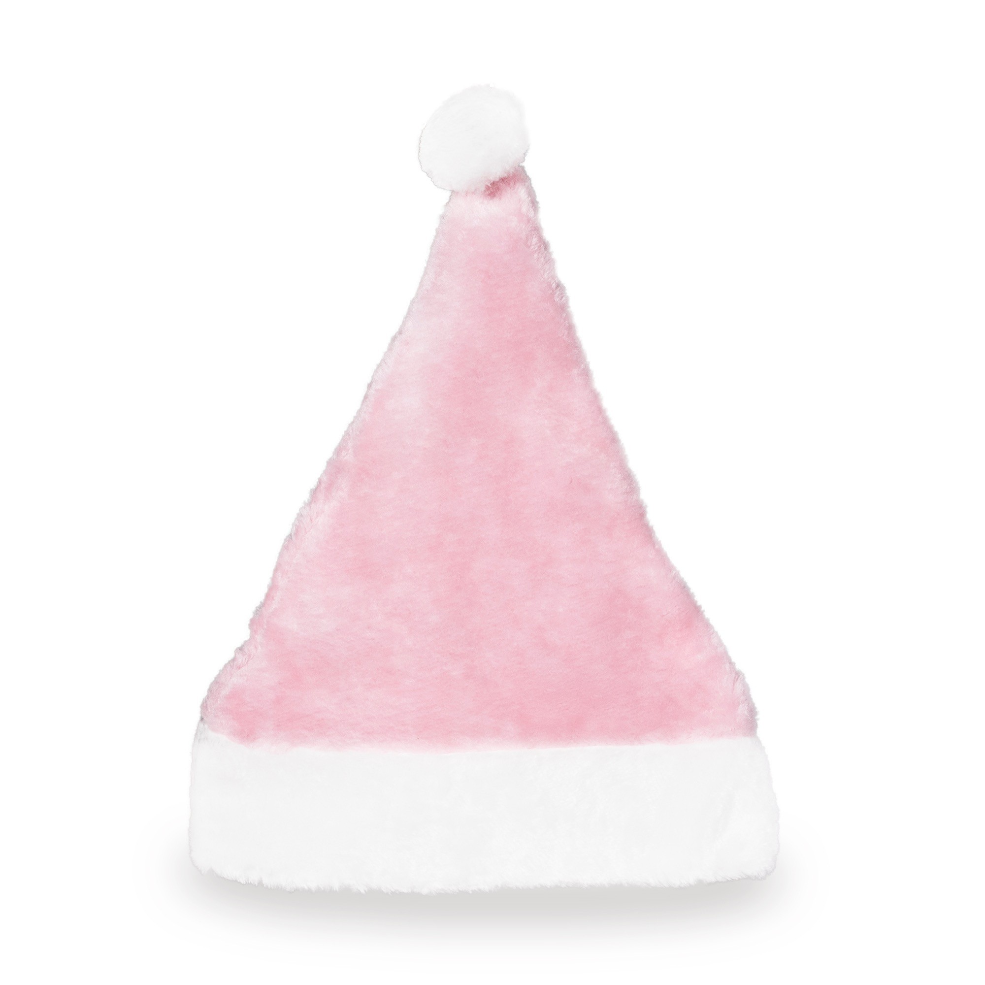 Mrs. Claus Pink Plush Santa Hat 2