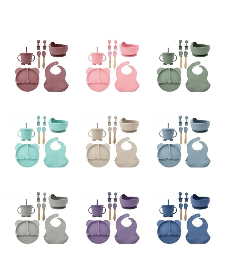 Silicone Baby Feeding Set 1
