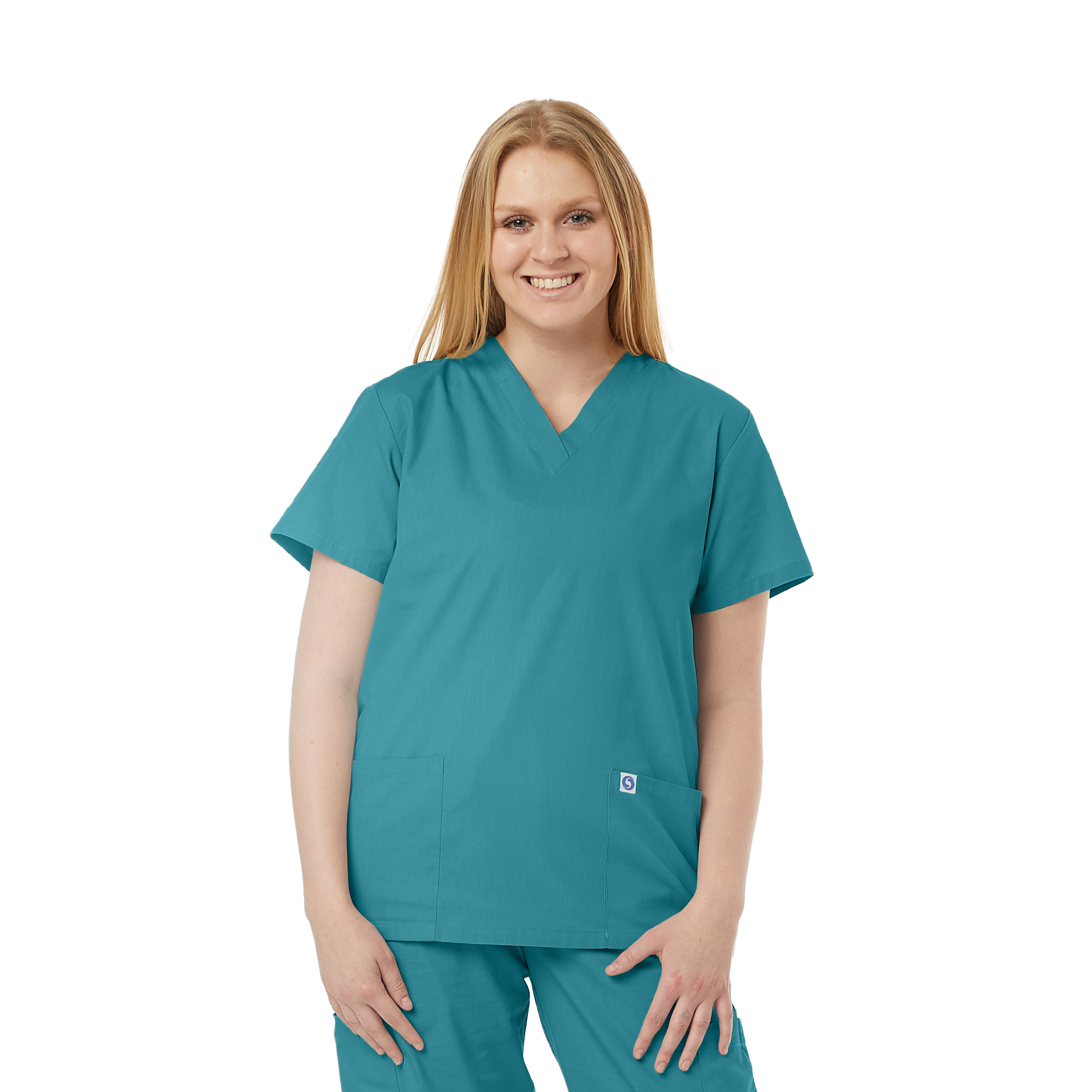 Unisex V-Neck Scrub Tunic 47