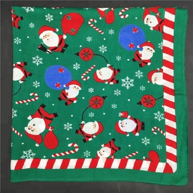 Christmas Square Bandanna 1