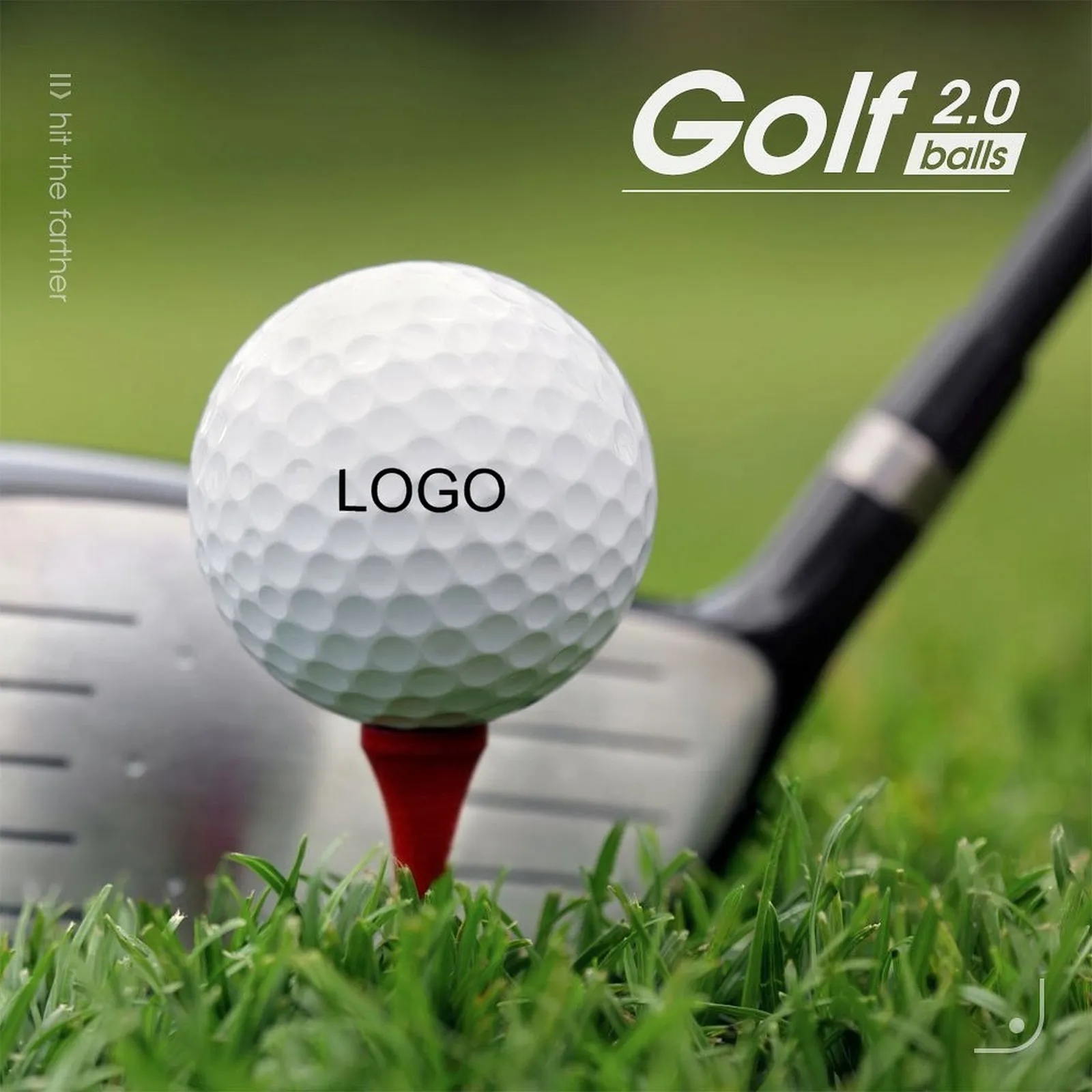 Custom Logo Golf Balls Bulk Order Wholesale Promo Golf Event Gifts 6