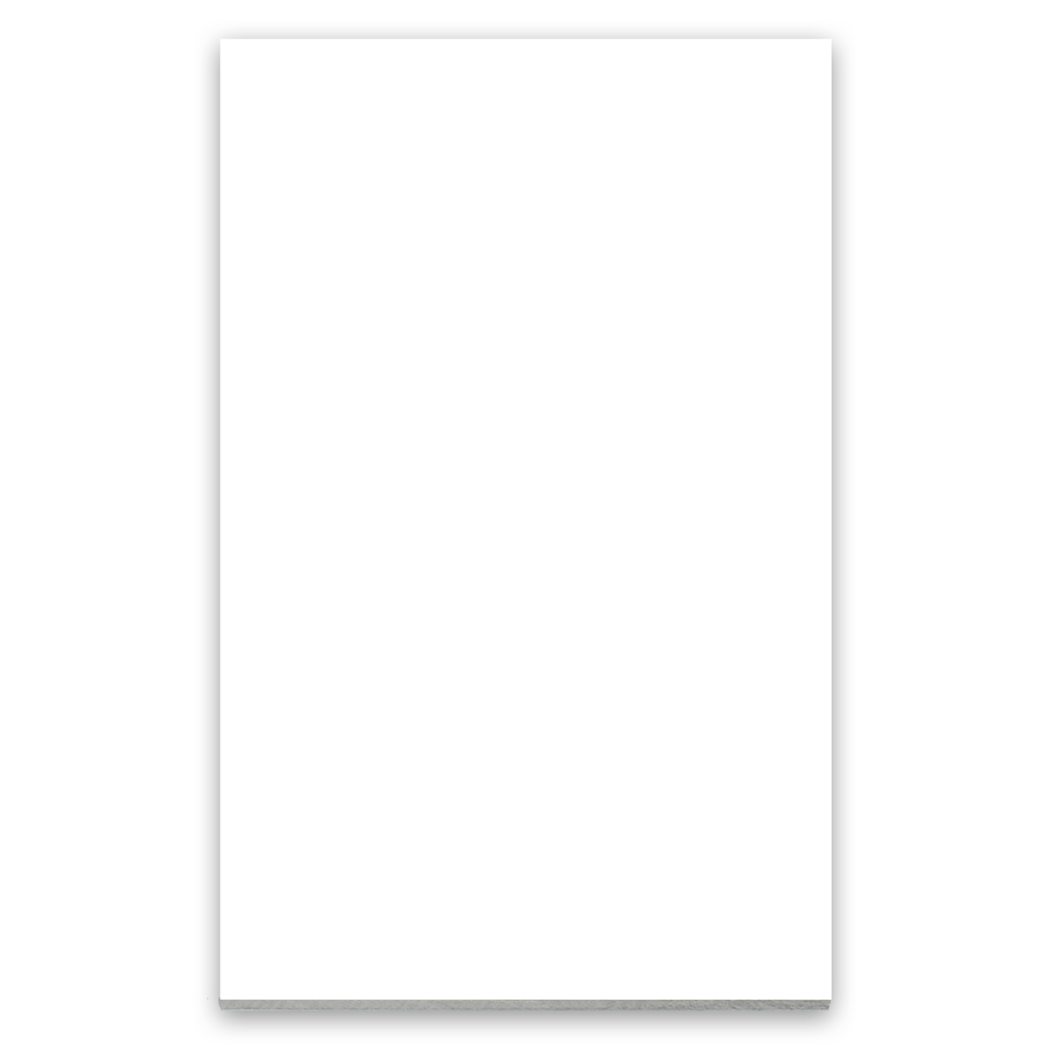 Paper Note Pad 3 1/2 x 5 1/2, 50 pages, w/mag 4CP 1