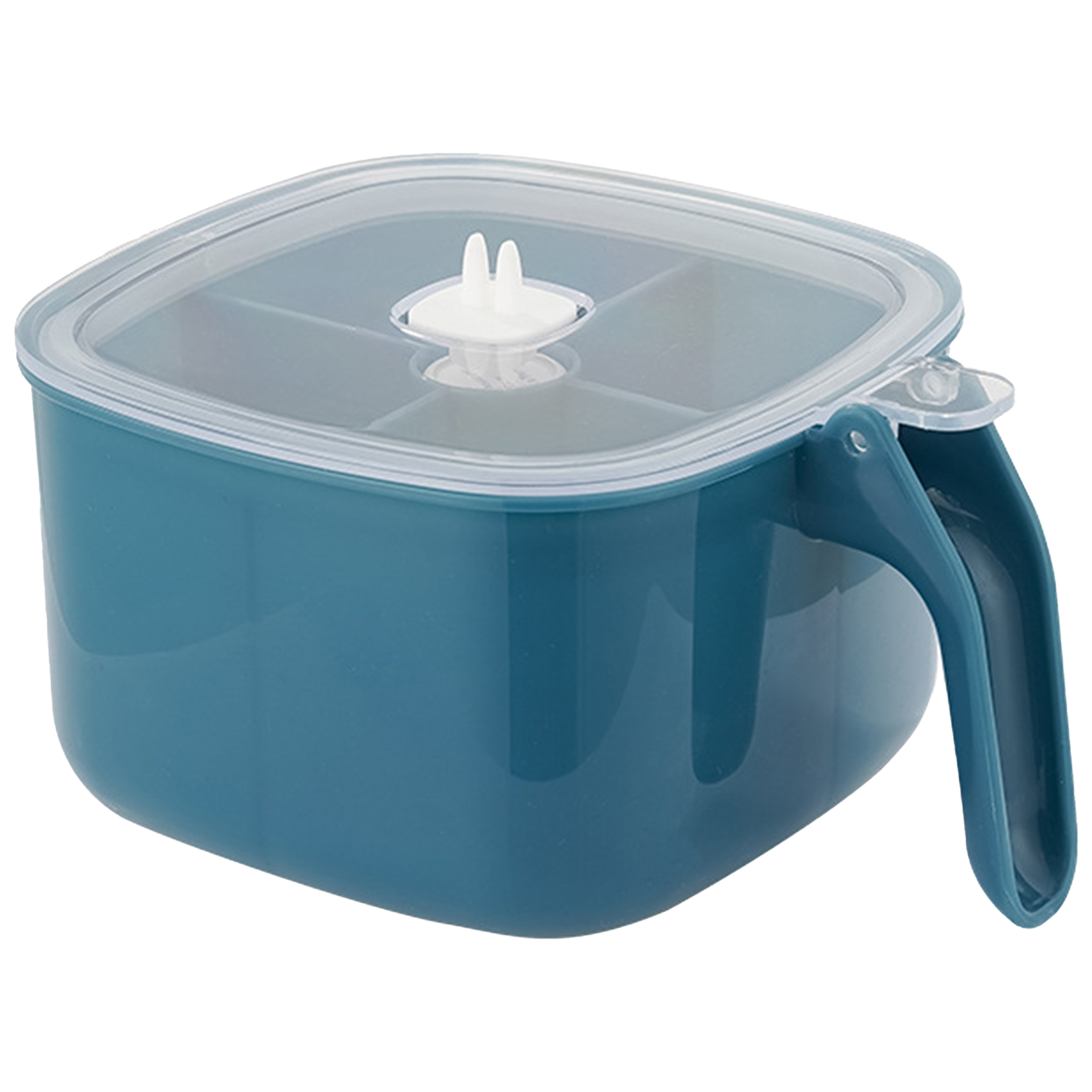 Plastic Kitchen Seasoning Storage Box With Lid 3