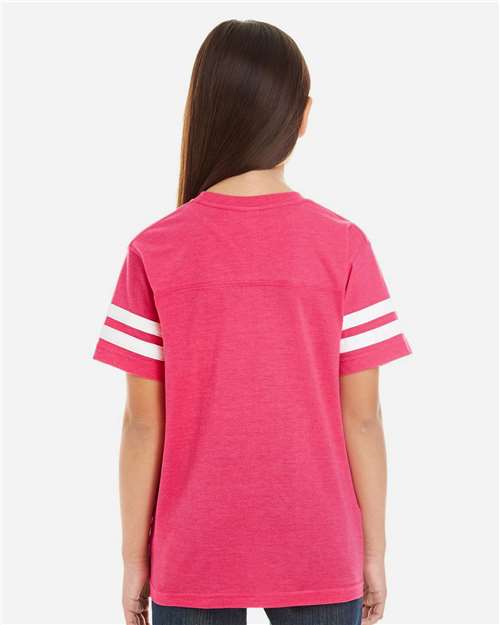 Youth Football Fine Jersey Tee - 6137 20