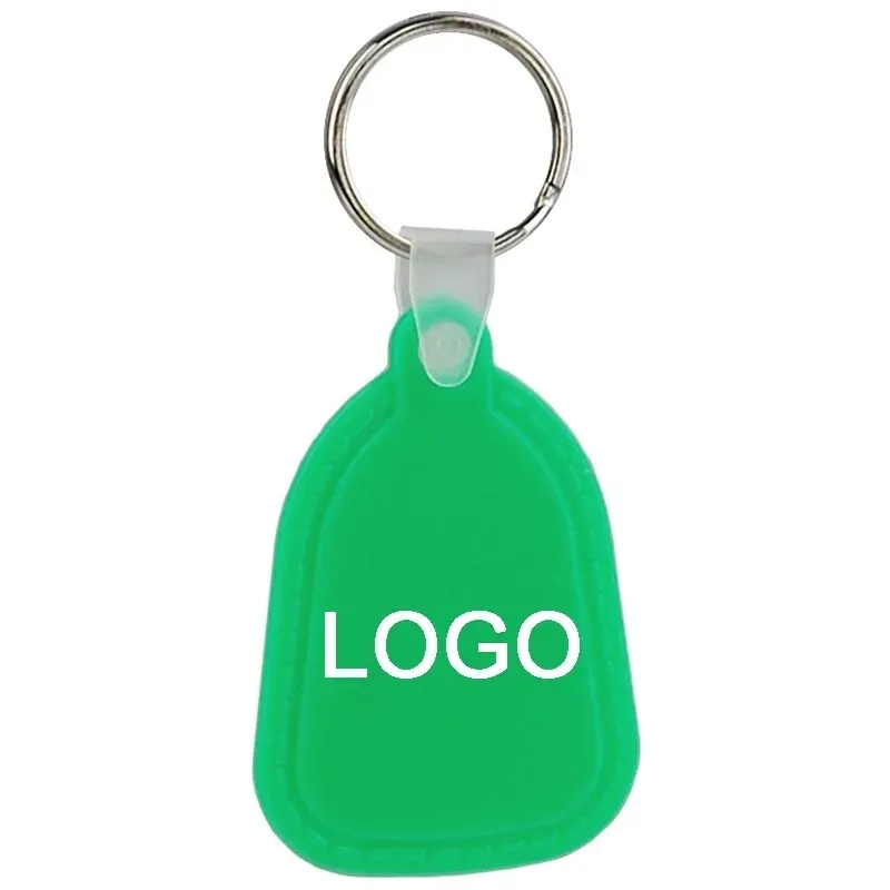 Teardrop Soft PVC Keytag 5