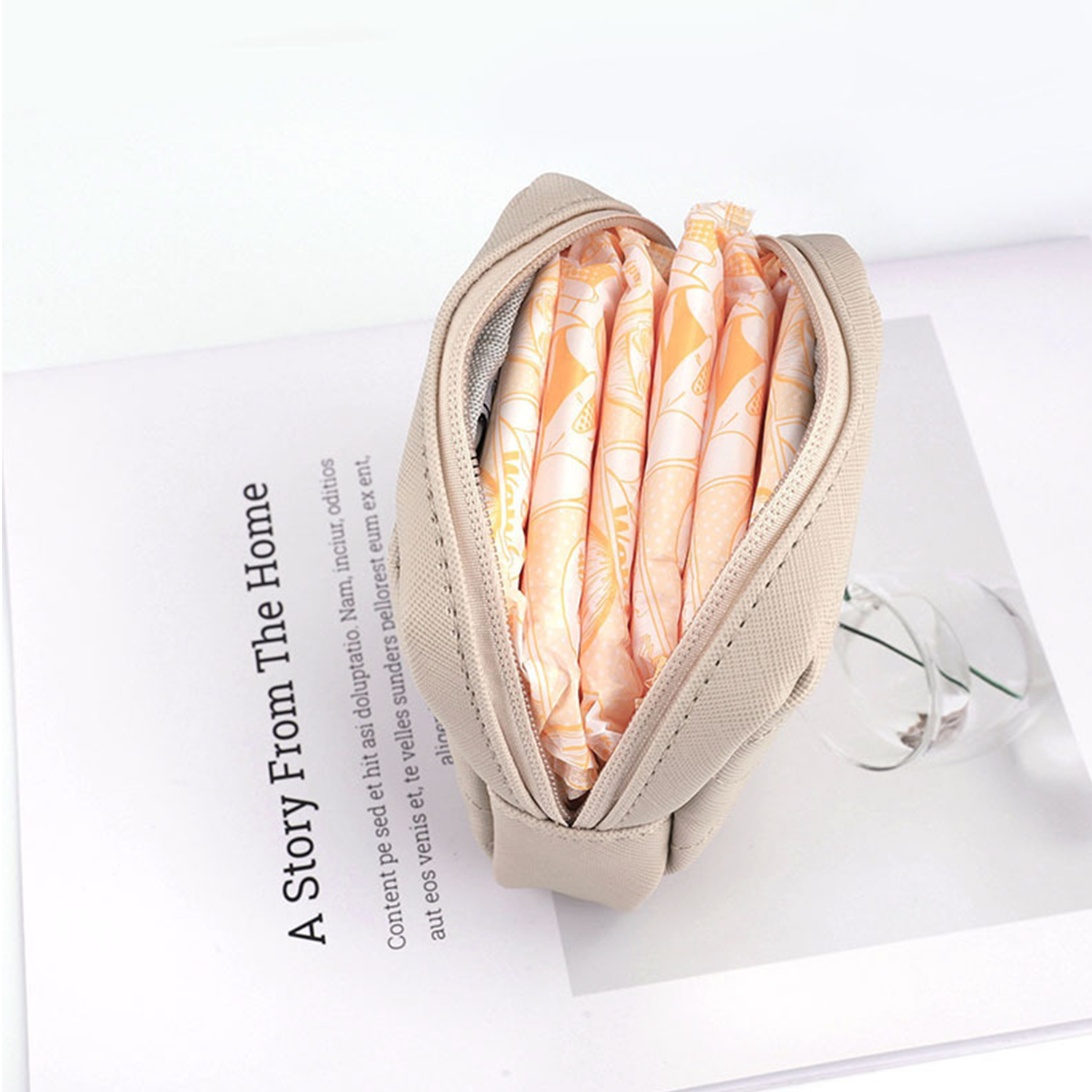 Mini storage bag, custom tote bag with logo imprint 6