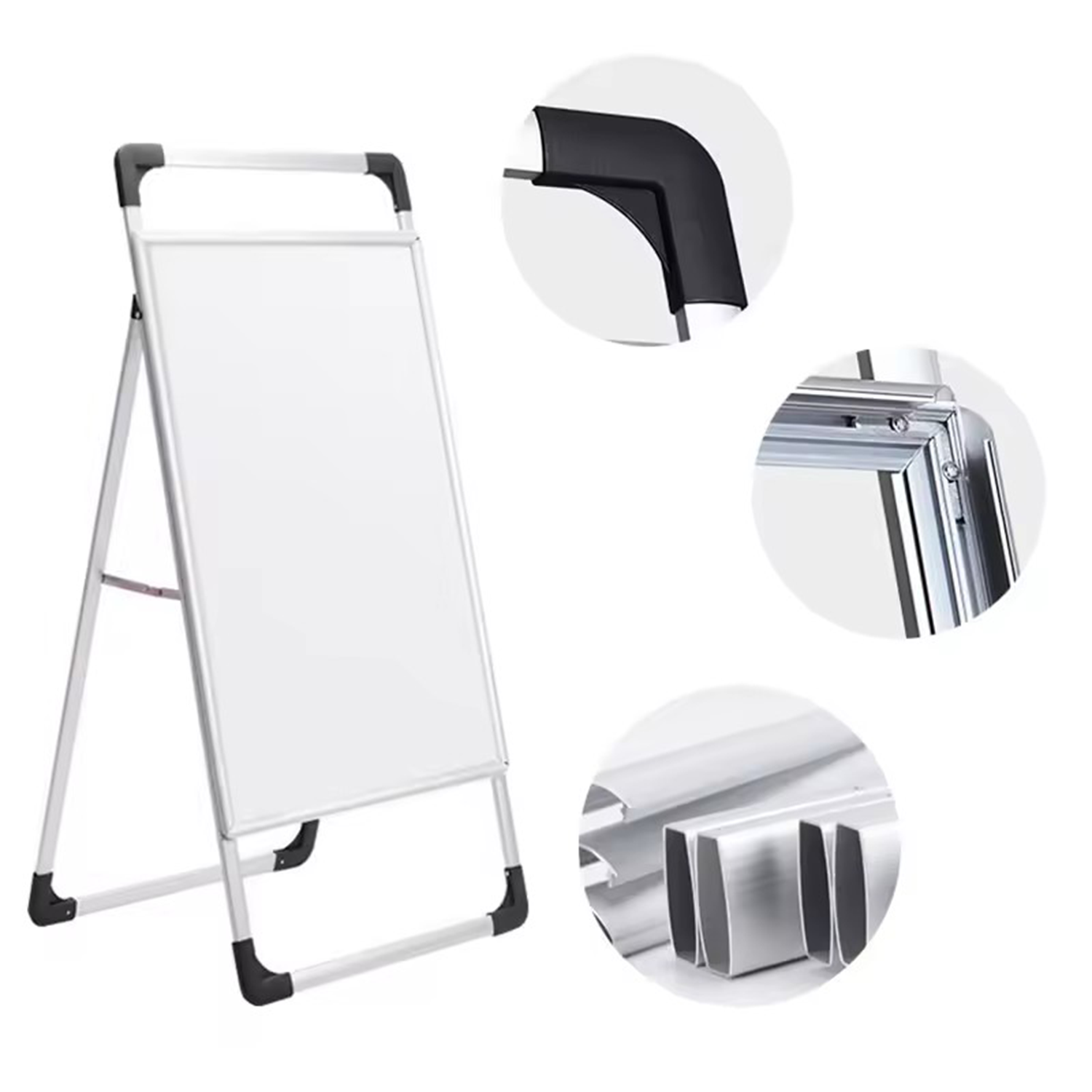 A-frame Aluminum Alloy Poster Display Board Stand 2