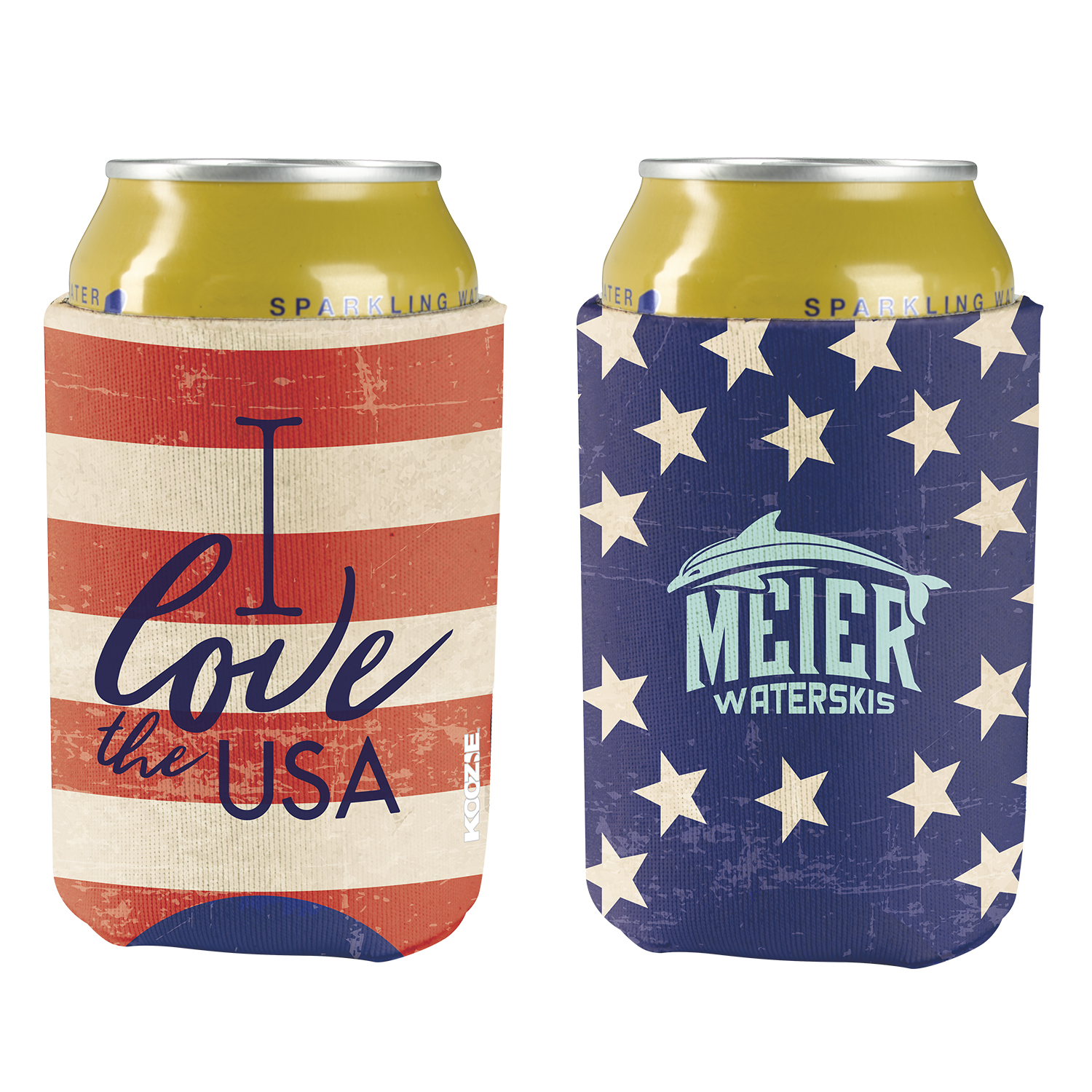 britePix Holiday Can Cooler