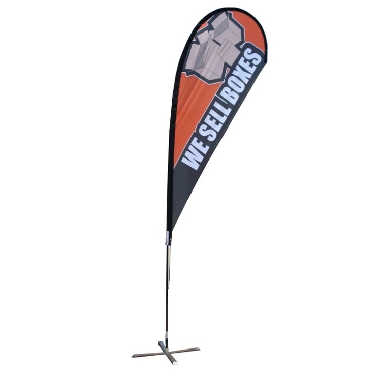 Flex Blade® Teardrop Flag Only, Single-Sided - 9' Outdoor Flag 5
