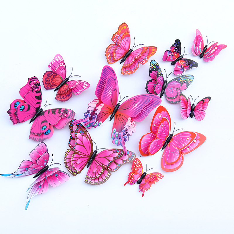 Butterfly Wall Decor 12 PCS 6