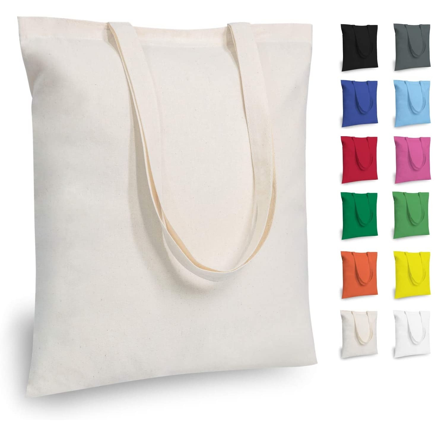 Canvas Promotional Tote Bag, custom tote bag with logo imprint 2