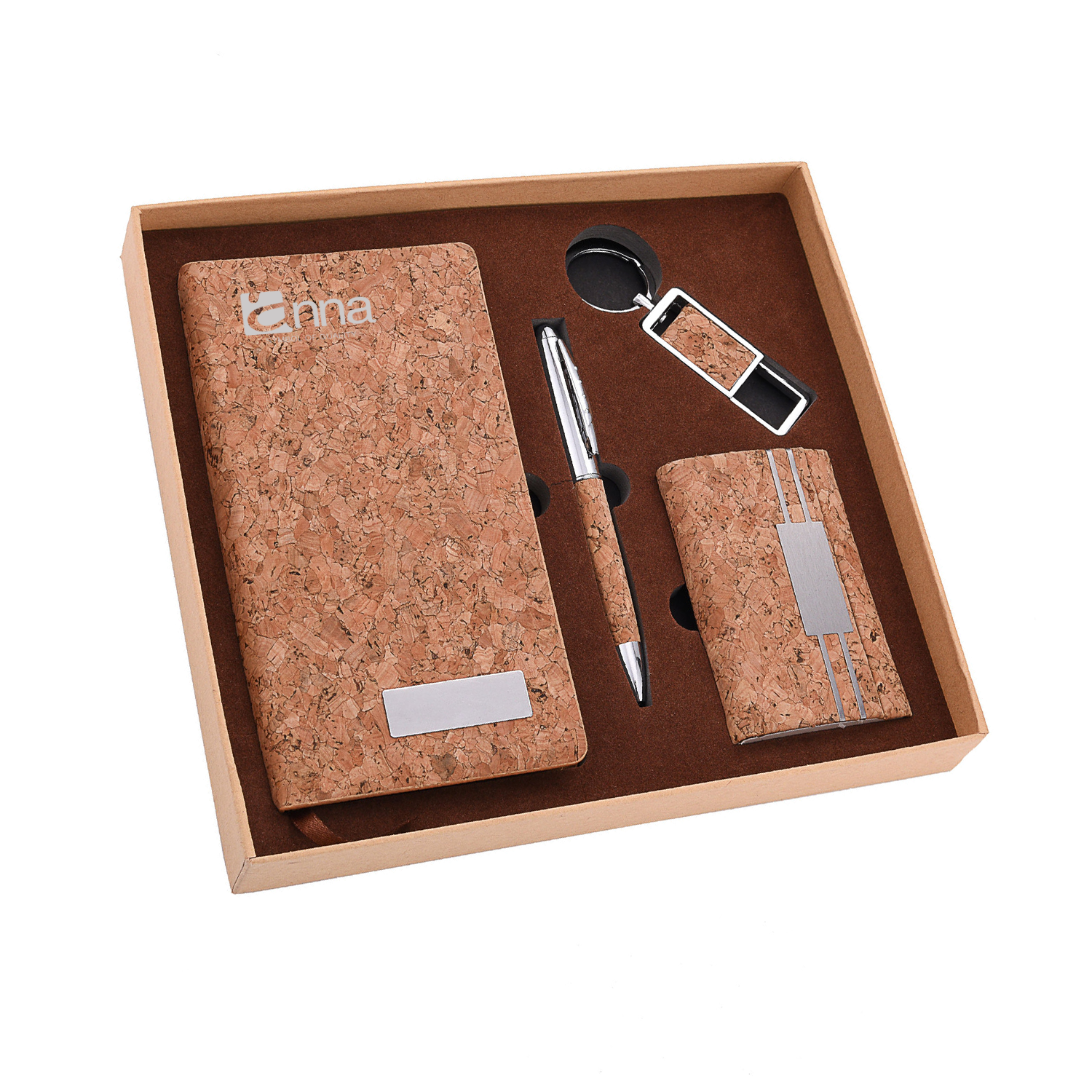 Cork Notebook & Pen Set 2