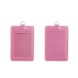 Portrait Dual Side PU Leather Card Holder 11