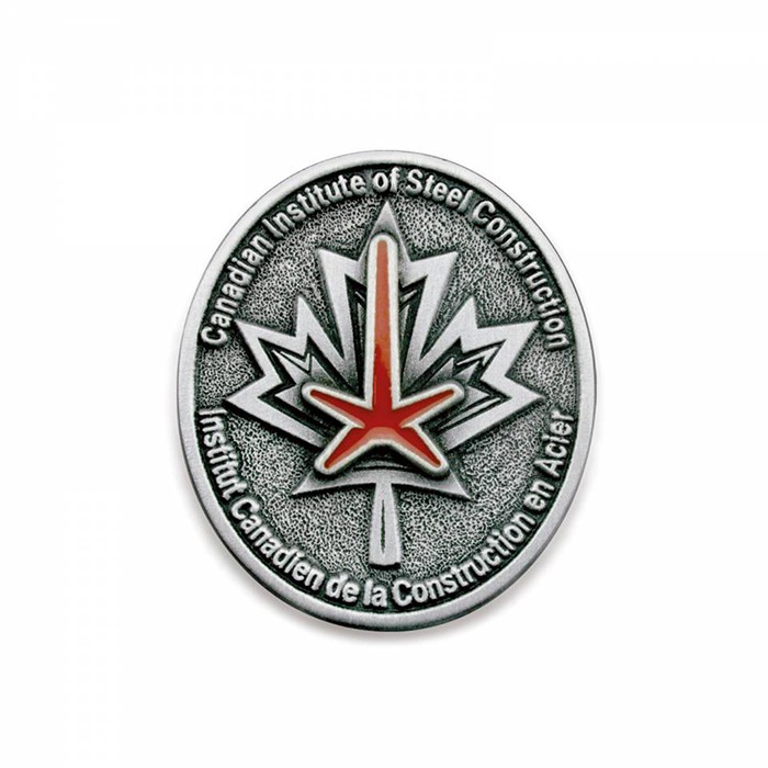 Solid Pewter Lapel Pin (Up to 1.25 in) 2