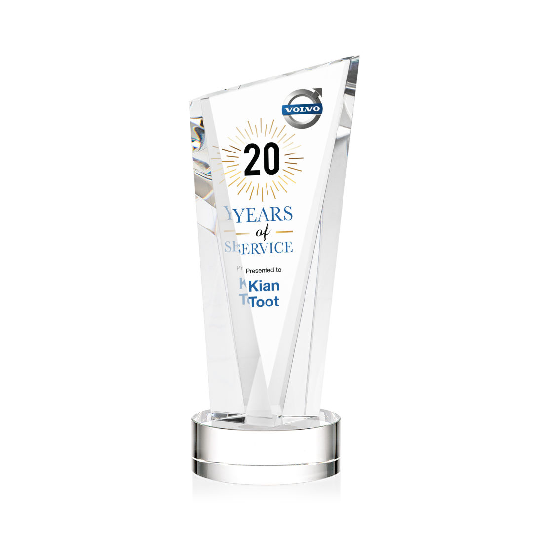Plymouth VividPrint™ Award on Stanrich Base - Clear 7