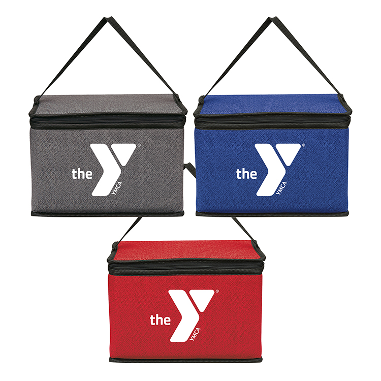 Heathered Non-Woven Cooler Lunch Bag 2