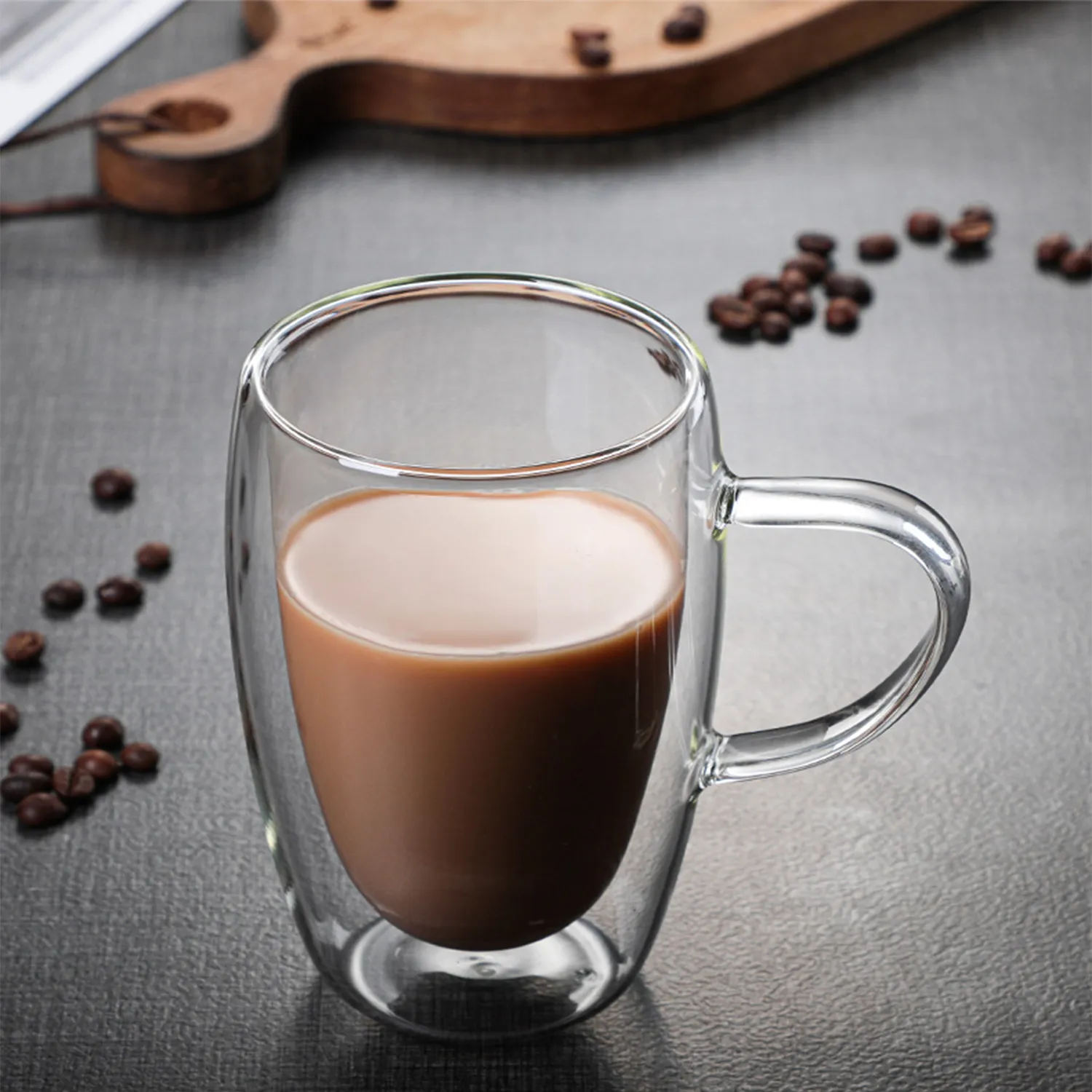 Double Wall Insulated Coffee Glasses Mugs 6