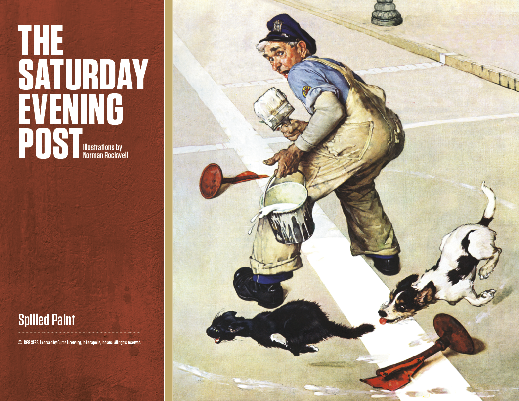 Good Value™ The Saturday Evening Post - Window Calendar 26