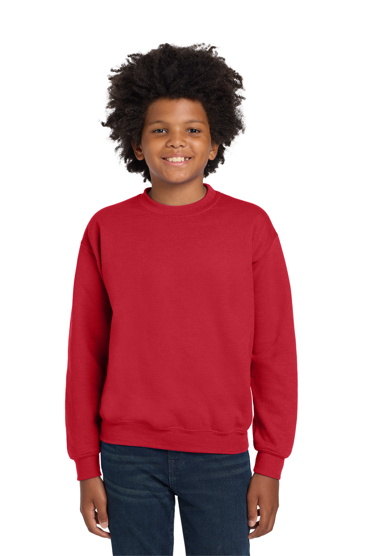 Gildan Youth Heavy Blend Crewneck Sweatshirt. 18000B 79