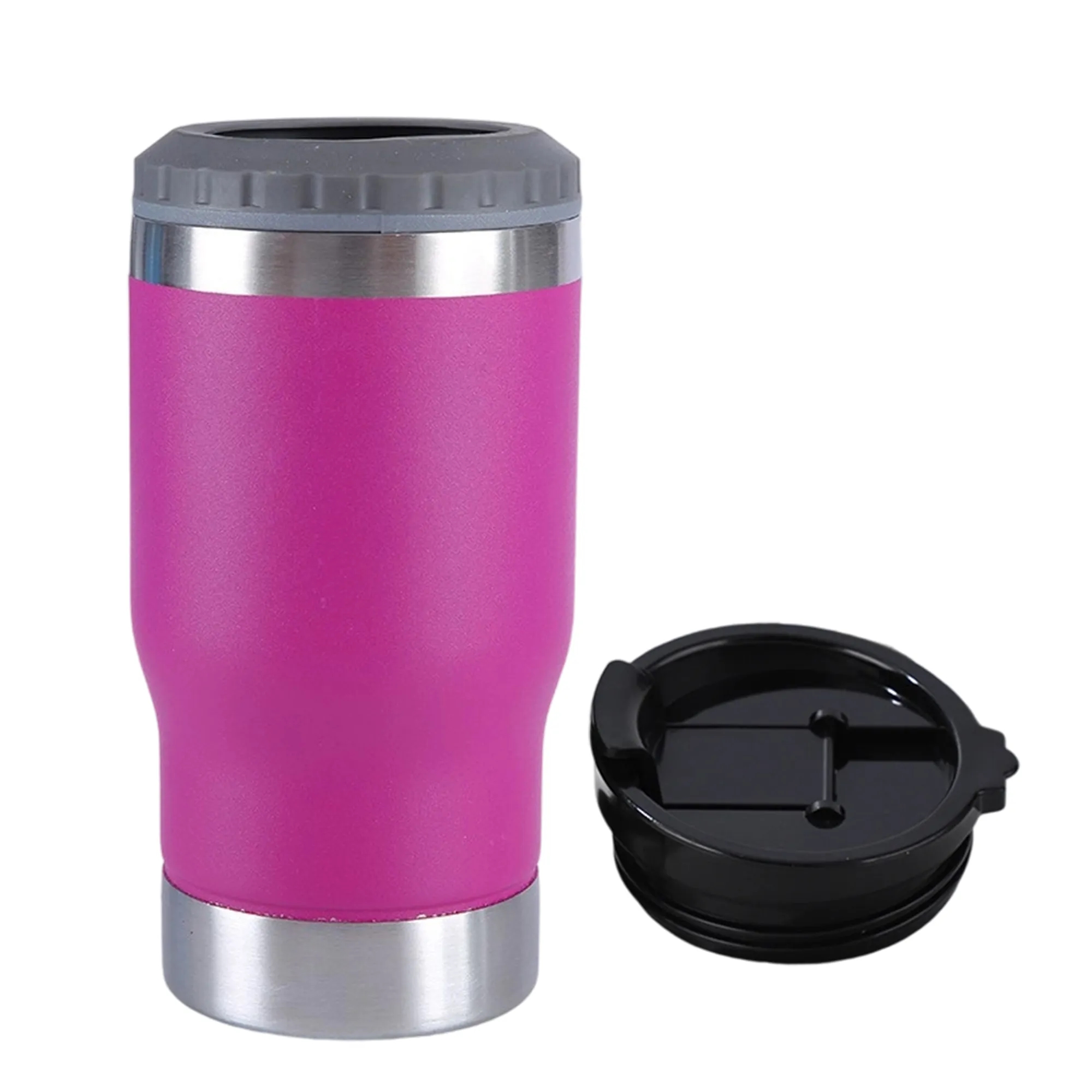 Portable 14oz Stainless Steel Vacuum Can Easy to Clean 16