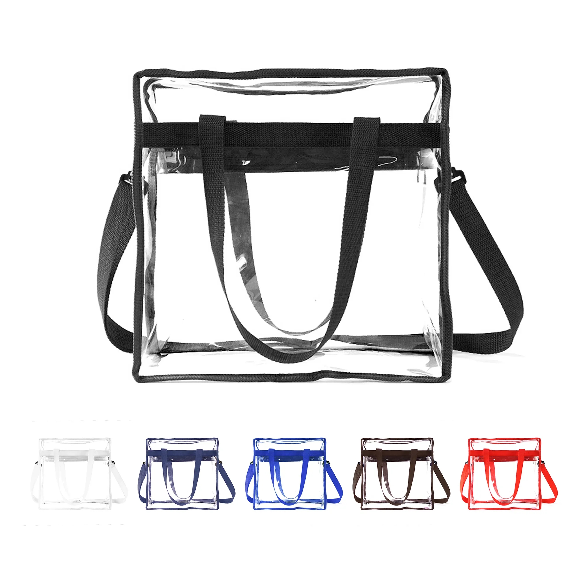 Clear Tote Bag with Adjustable Strap 2