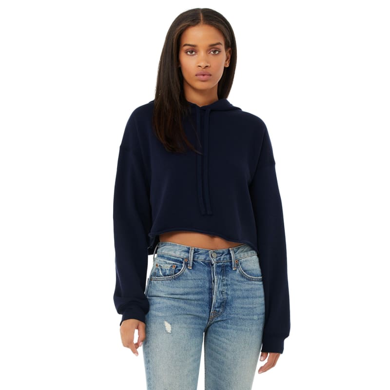 Bella + Canvas Ladies' Cropped Fleece Hoodie 52