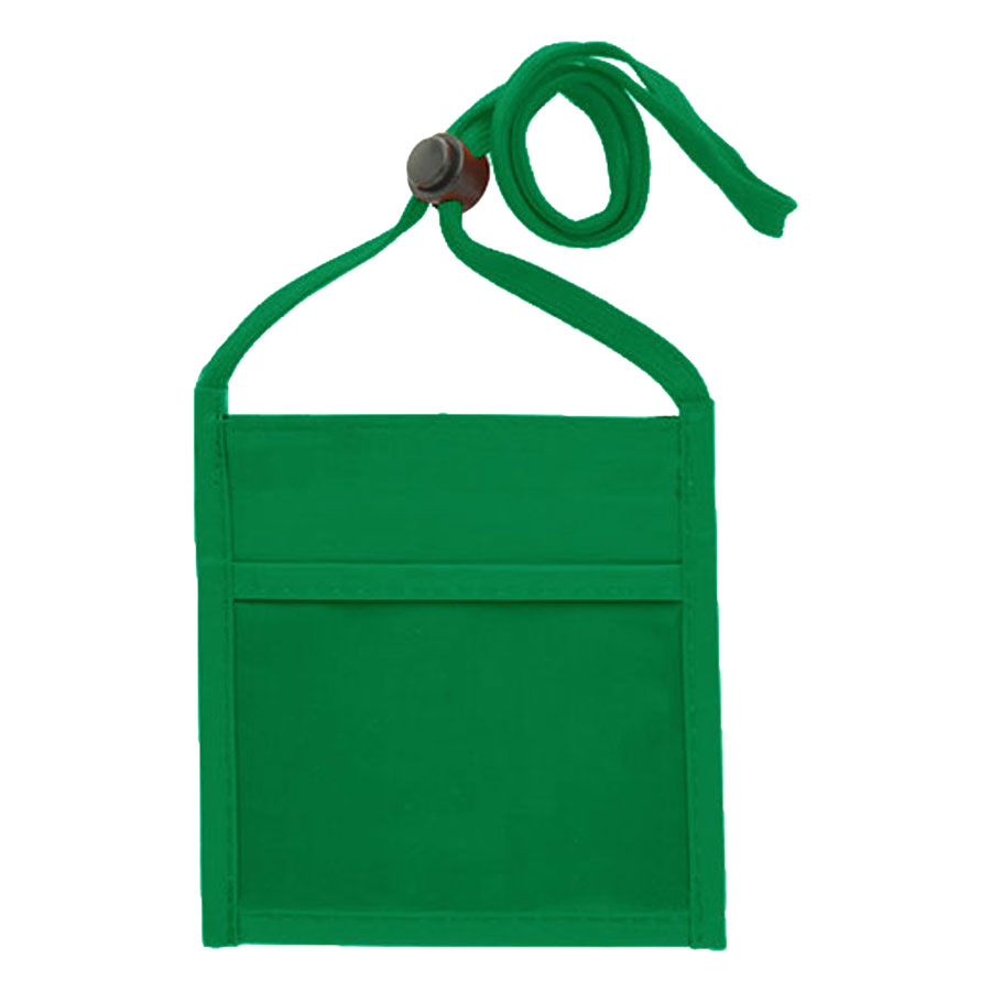 Adjustable Lanyard Neck Wallet - 5.20" x 5.25" 4