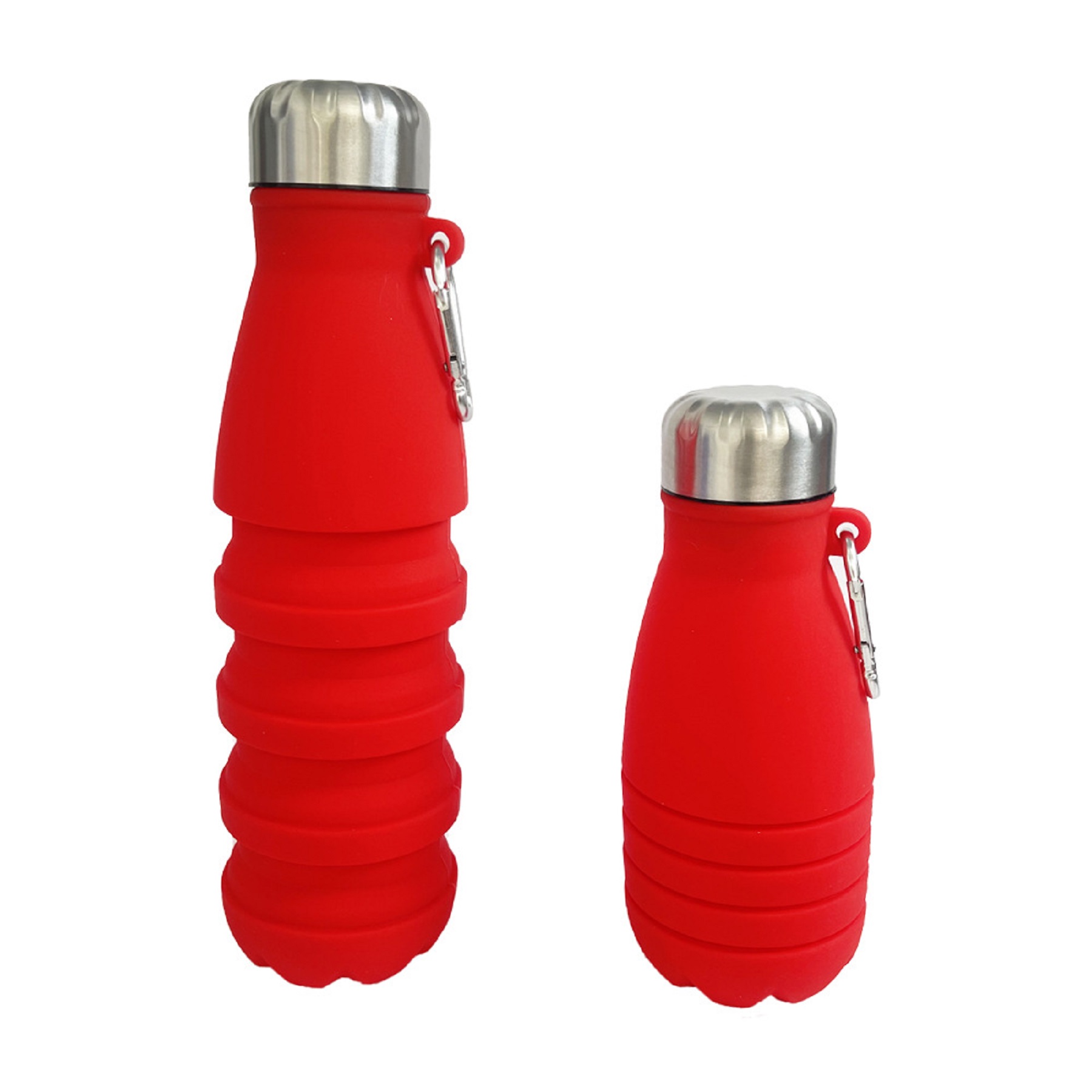 19 Oz. Collapsible Silicone Water Bottle 5