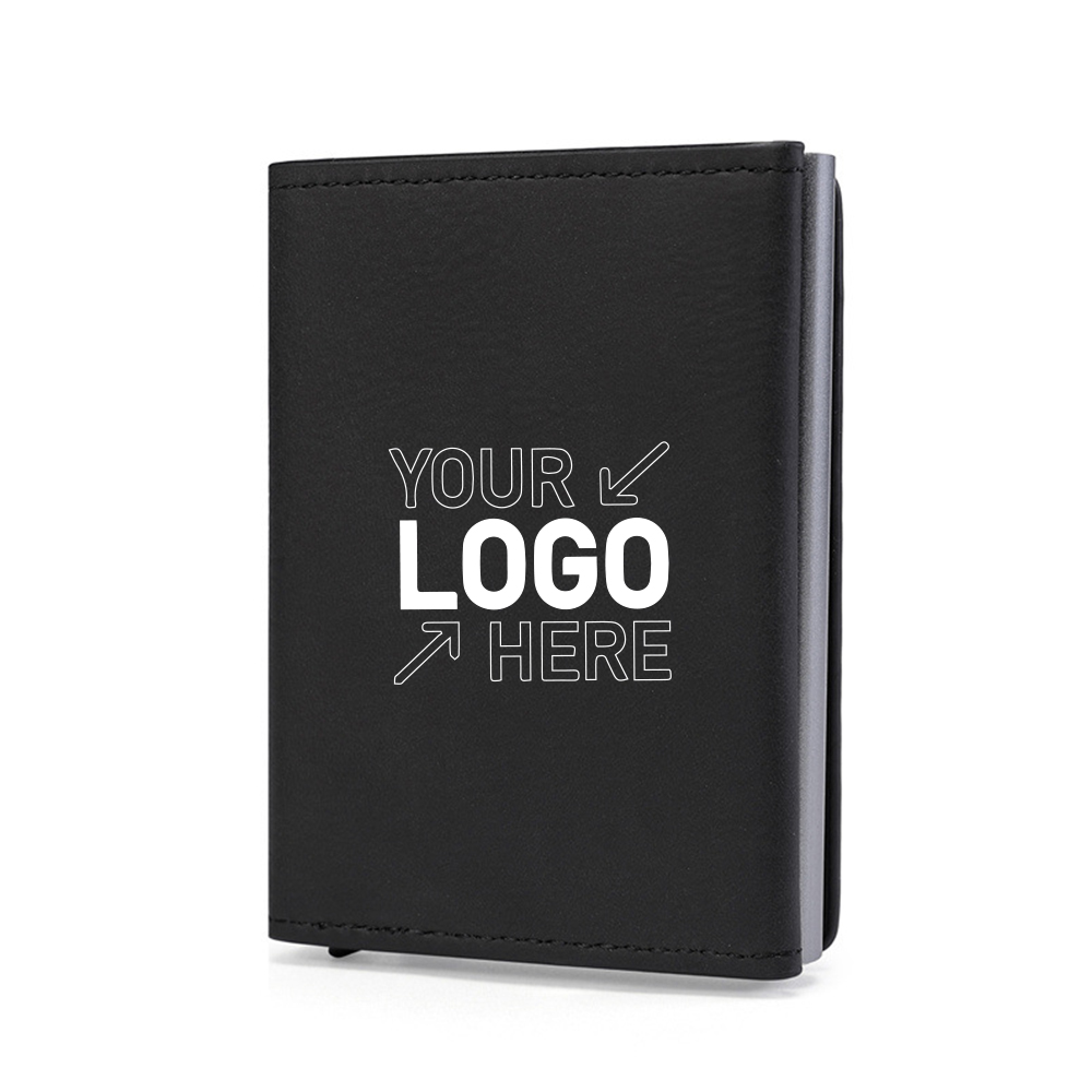 Front Pocket Wallet for Men RFID Blocking Leather