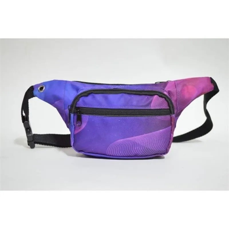 3 Zipper Waist Pack Full Wrap Sublimation Fanny Bag 2