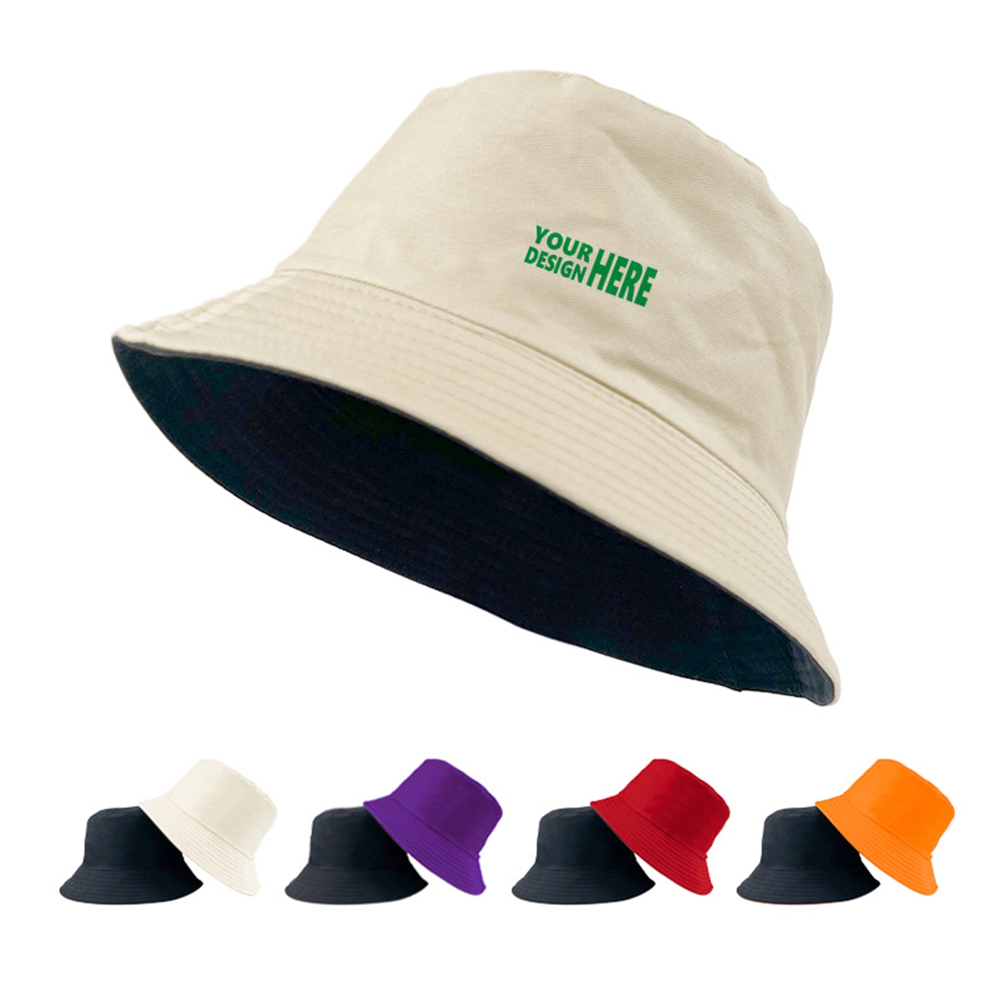 Full Color Fisherman Summer Bucket Hats 2