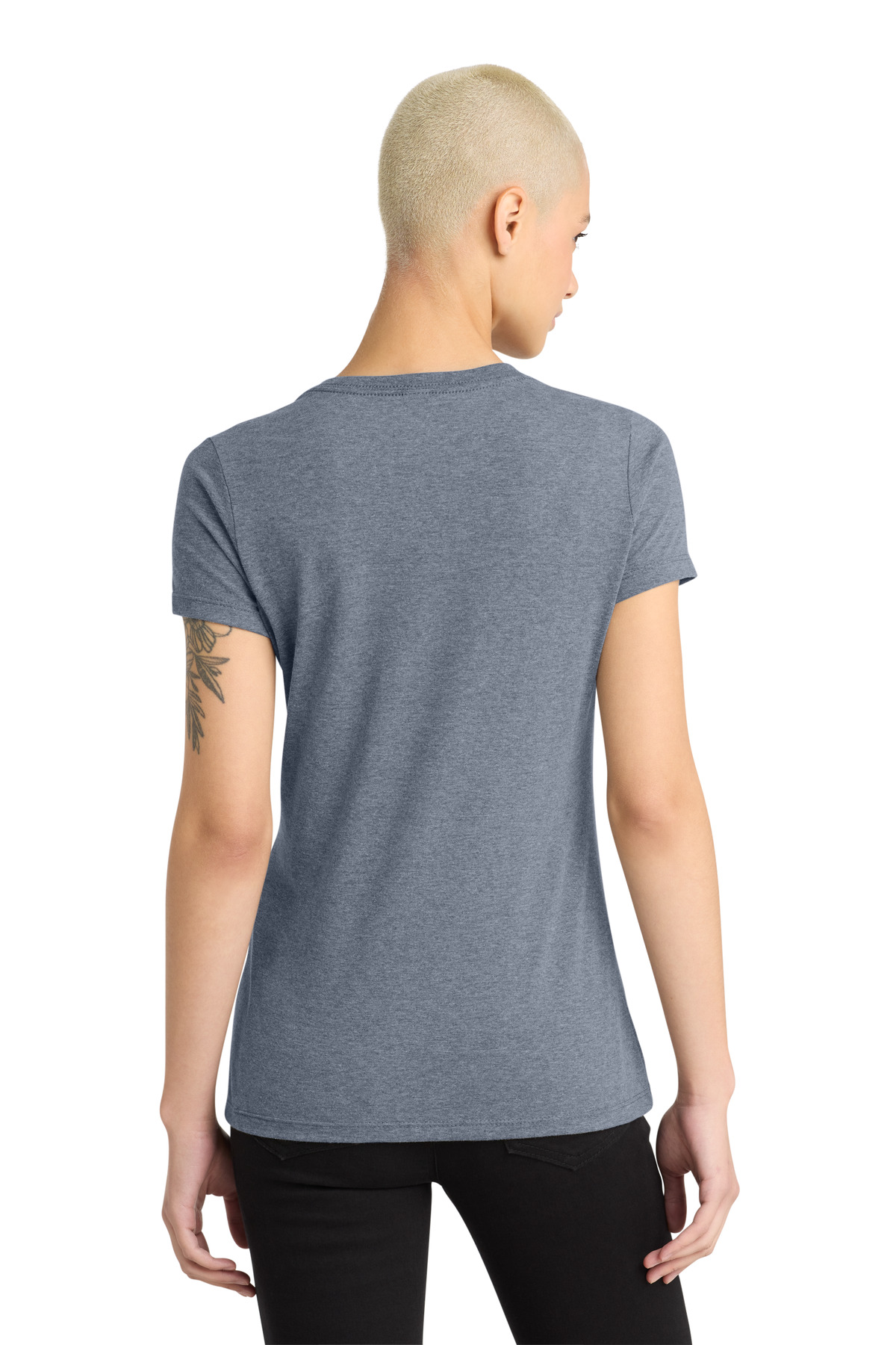 District - Women's Perfect Weight V-Neck Tee. DM1170L 44