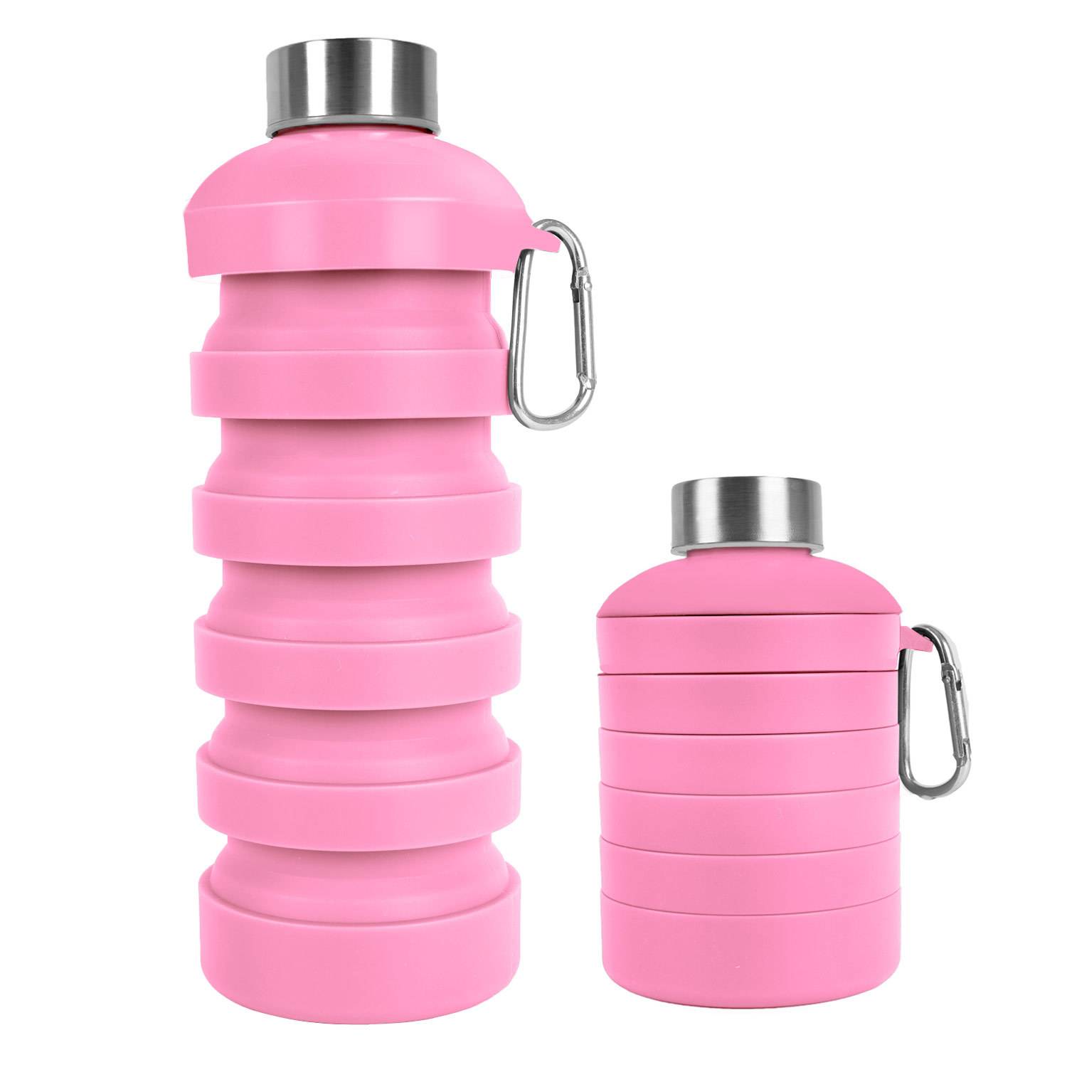 34oz Large Capacity Outdoor Retractable Folding Water Bottle 2