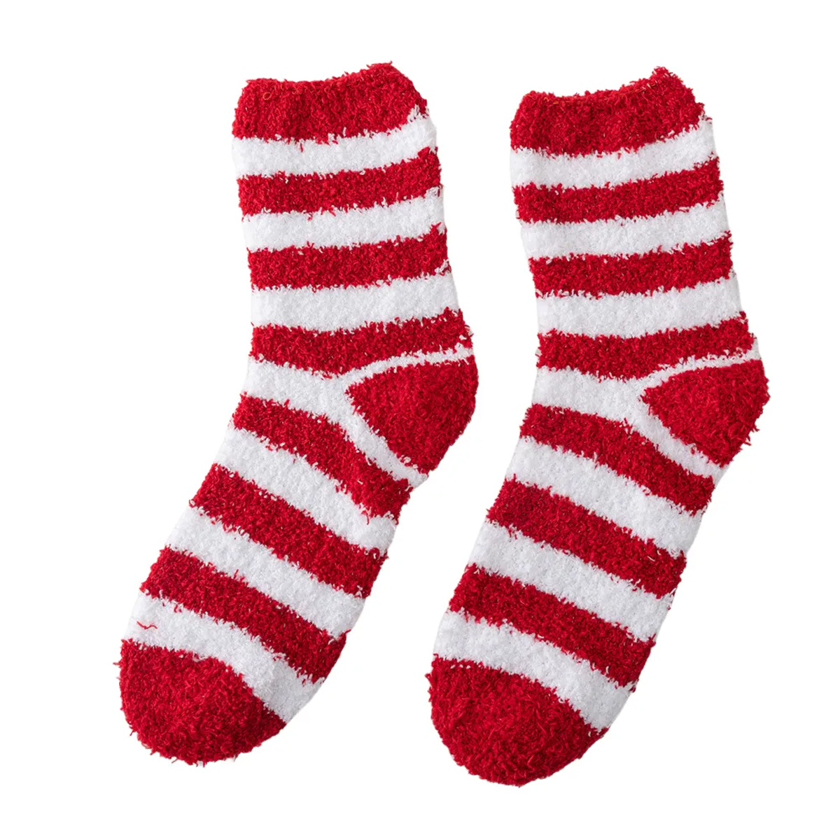 Warm Anti Skid Striped House Socks 1