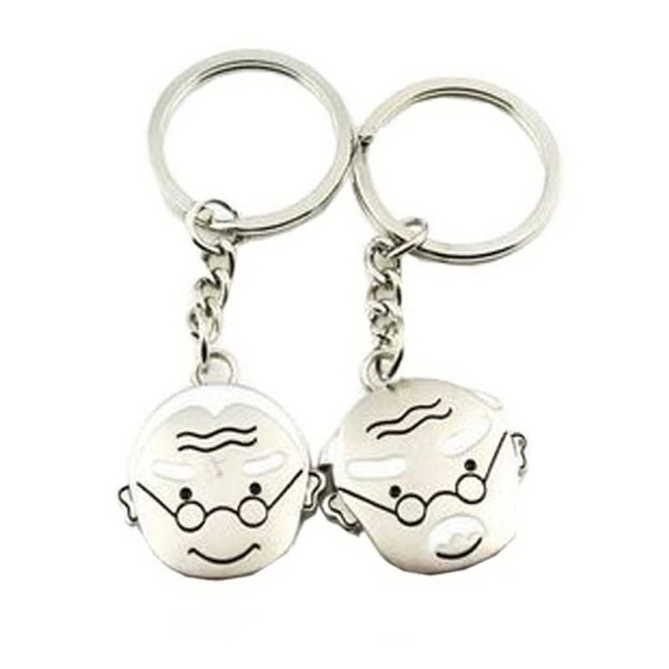 Metal Tag Lover Keychain 2