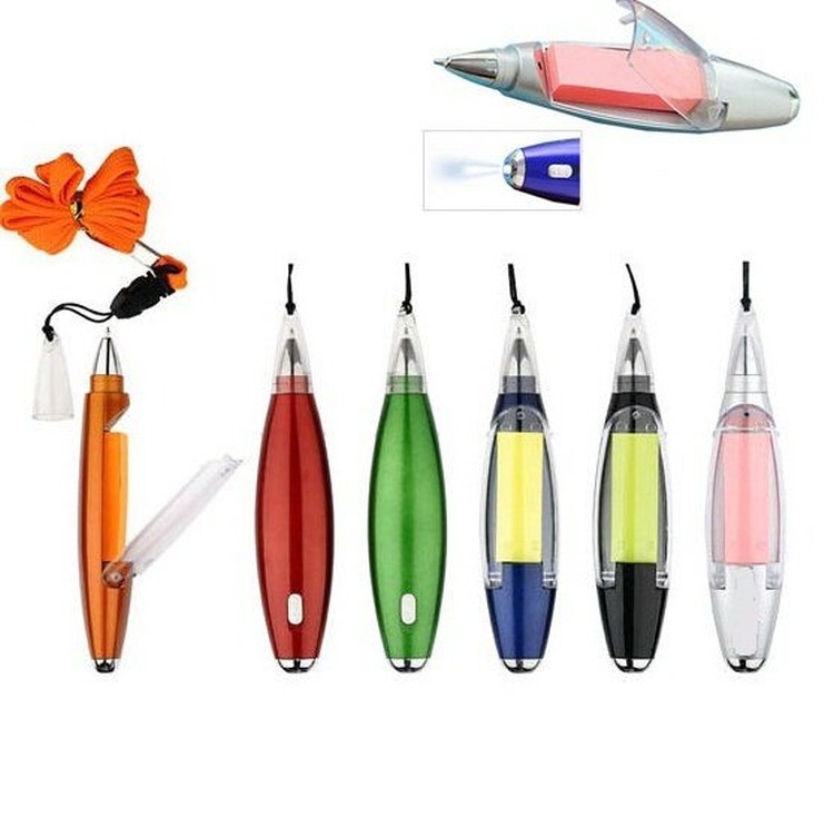 Flashlight Pen with Sticky Notes 1