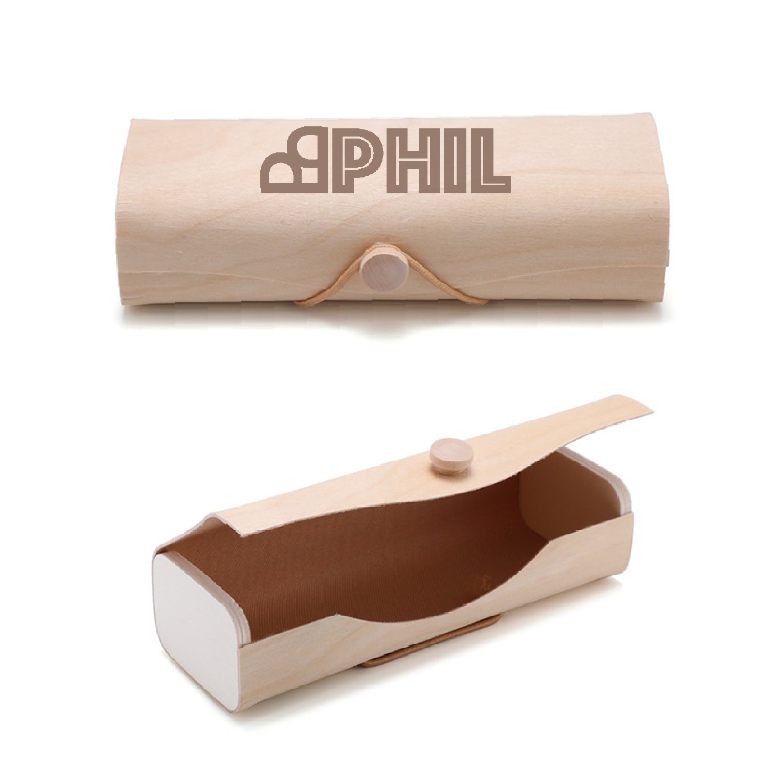 Natural Wooden Sunglasses Protective Case 2