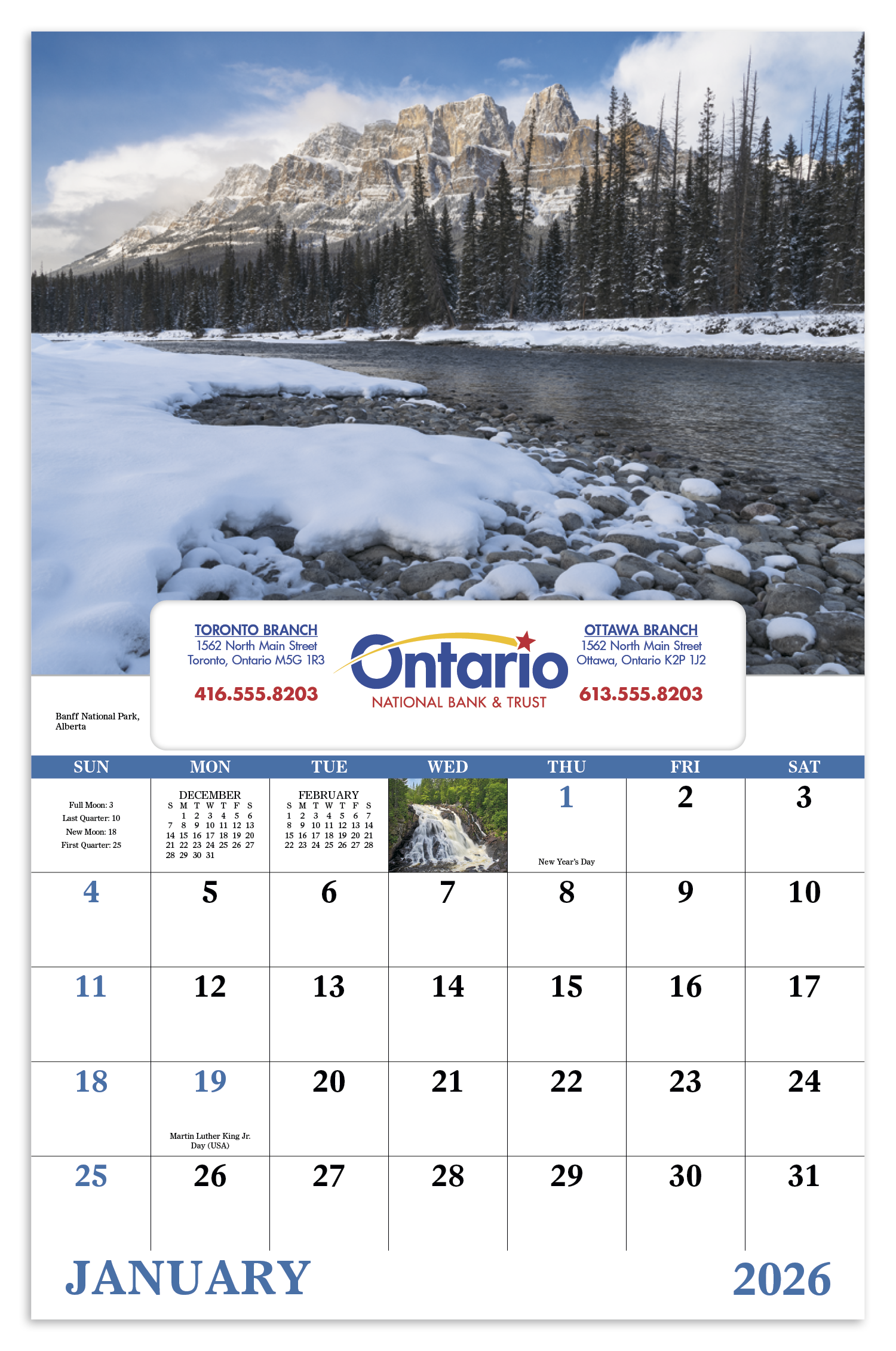 Good Value™ Scenic Canada - Window Calendar 13