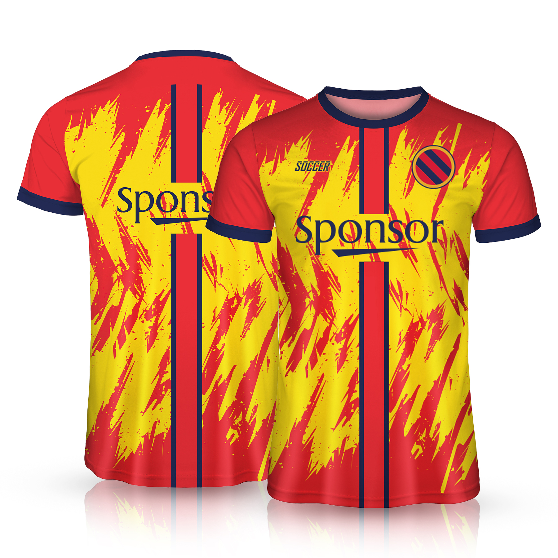 Custom Performance Personalized Soccer Jersey (Full Color Dye Sublimated) 9