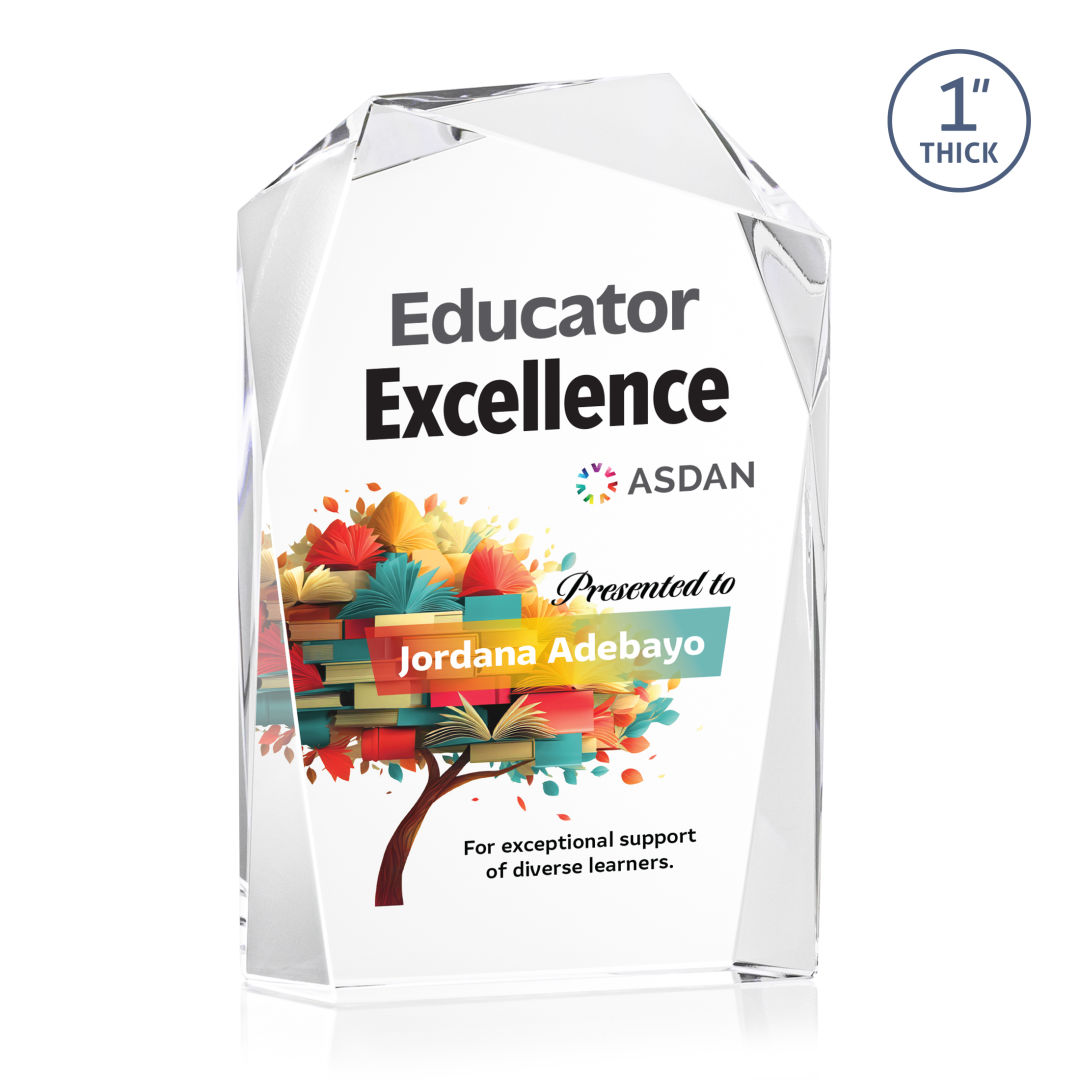 Donvale VividPrint™ Award - Clear