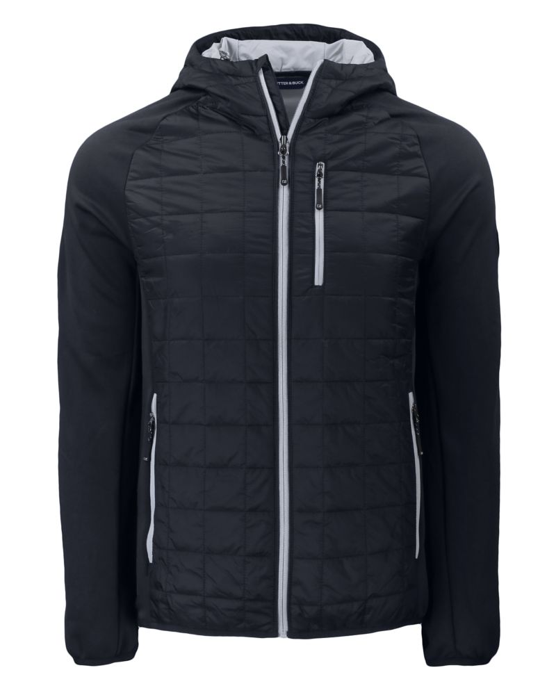 Cutter & Buck Rainier Primaloft Mens Eco Full Zip Hybrid Jacket 18