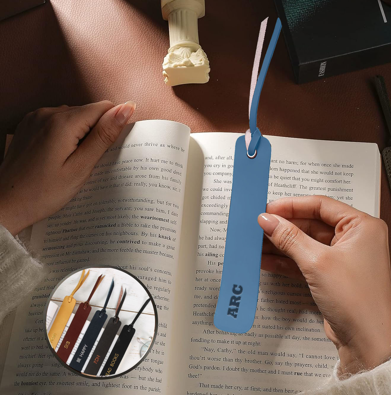 Page Pal Leatherette Handmade Bookmark 5