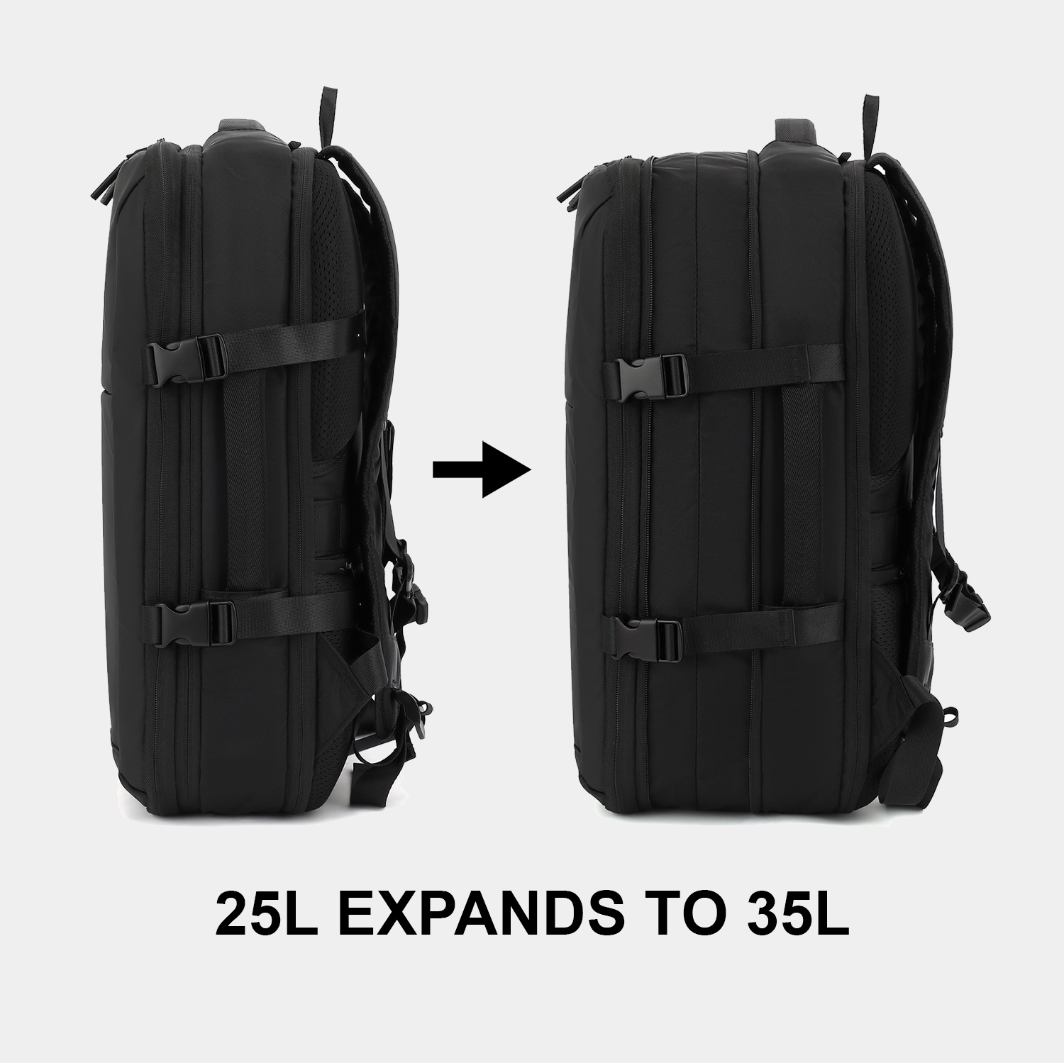 Mammoth 3.0 - Expandable, Travel-Ready Backpack w/ Ample Storage + MORE 5