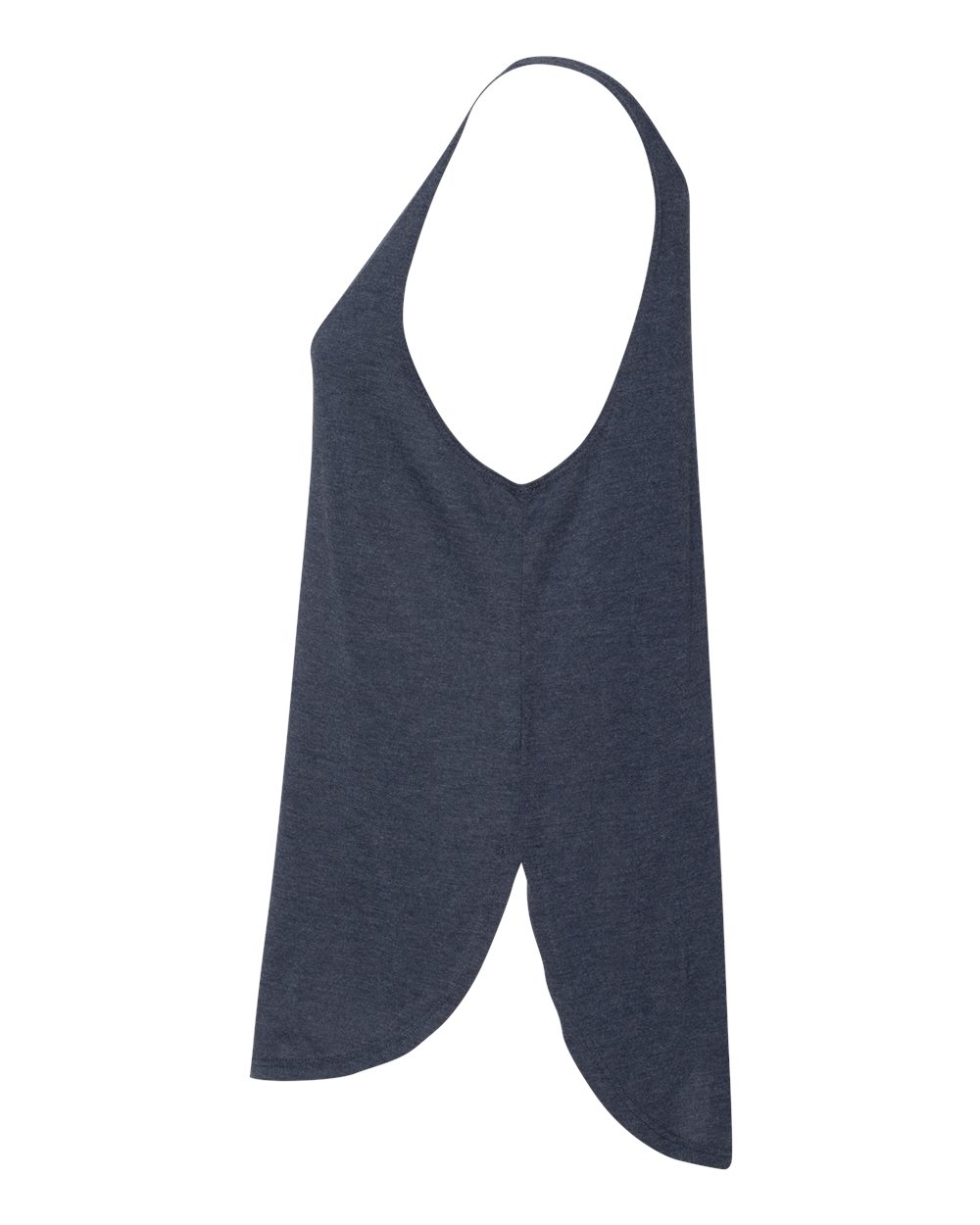 Women's Flowy Tank with Side Slit - 8802 7