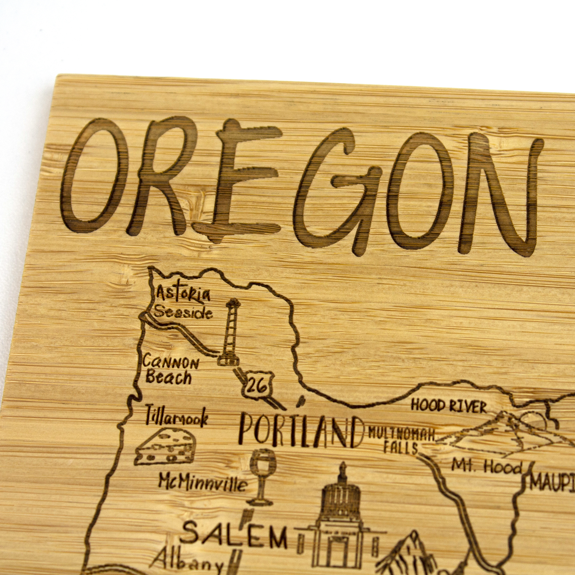 Oregon Puzzle Coaster Set 9