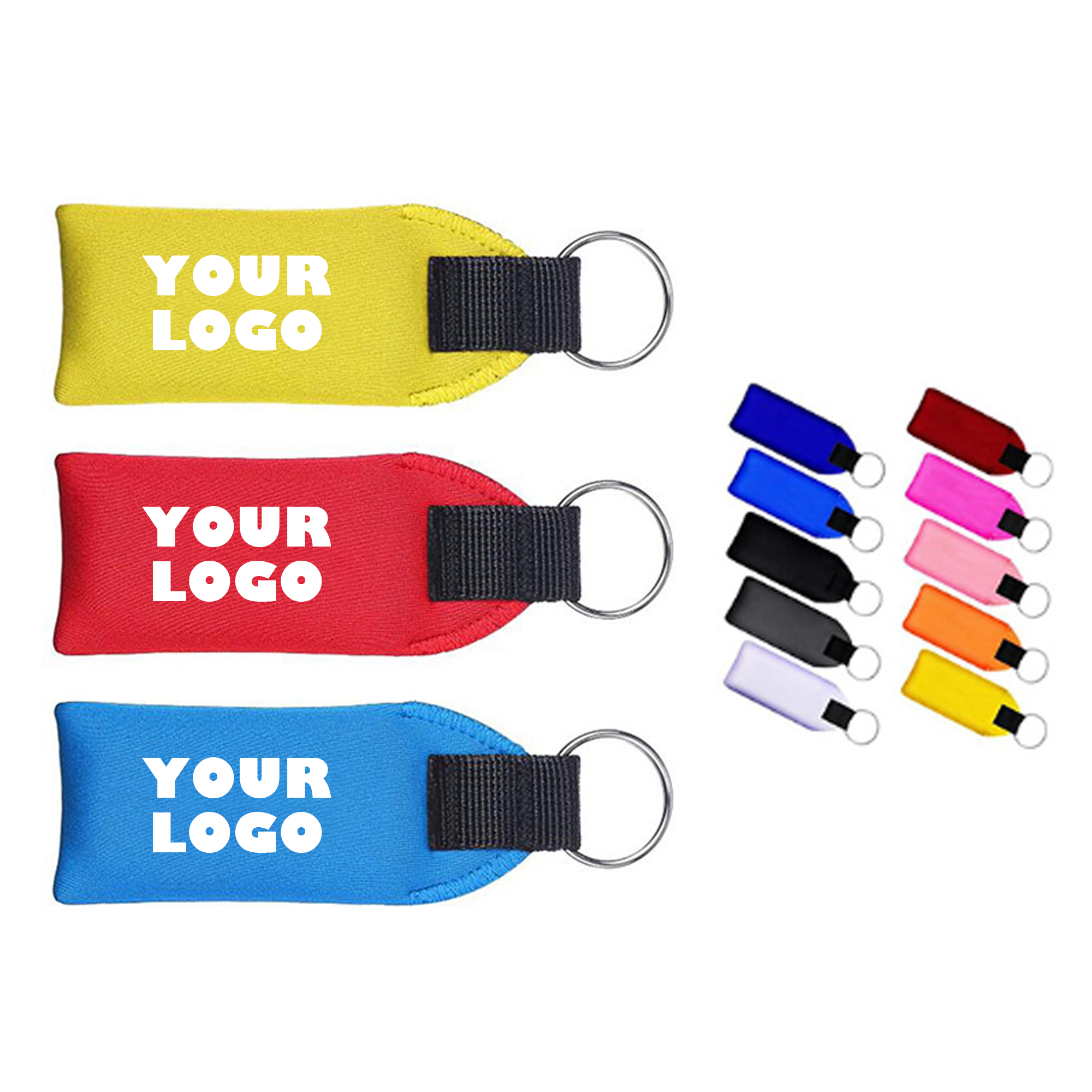 Neoprene Floating Keychain Boat Keyring 1