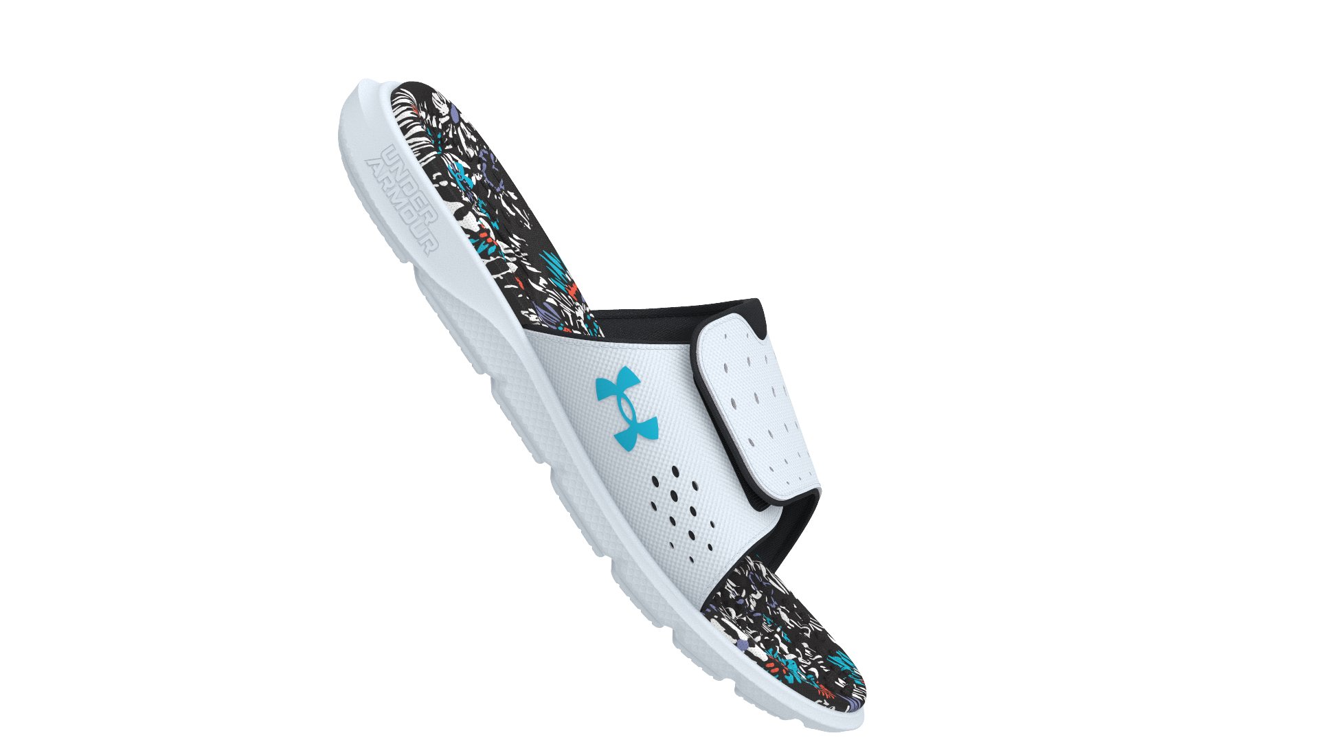 UA Ignite Pro Graphic Footbed Women's  Slides 4