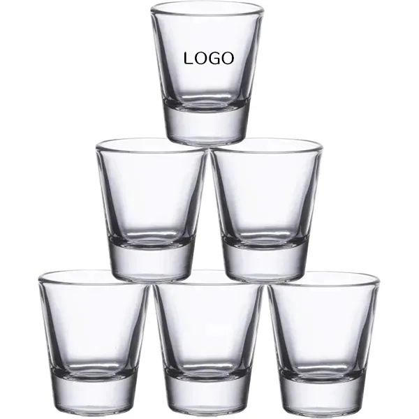 50 mL Shot Glasses Bulk Pack with Personalized Logo Lines 9